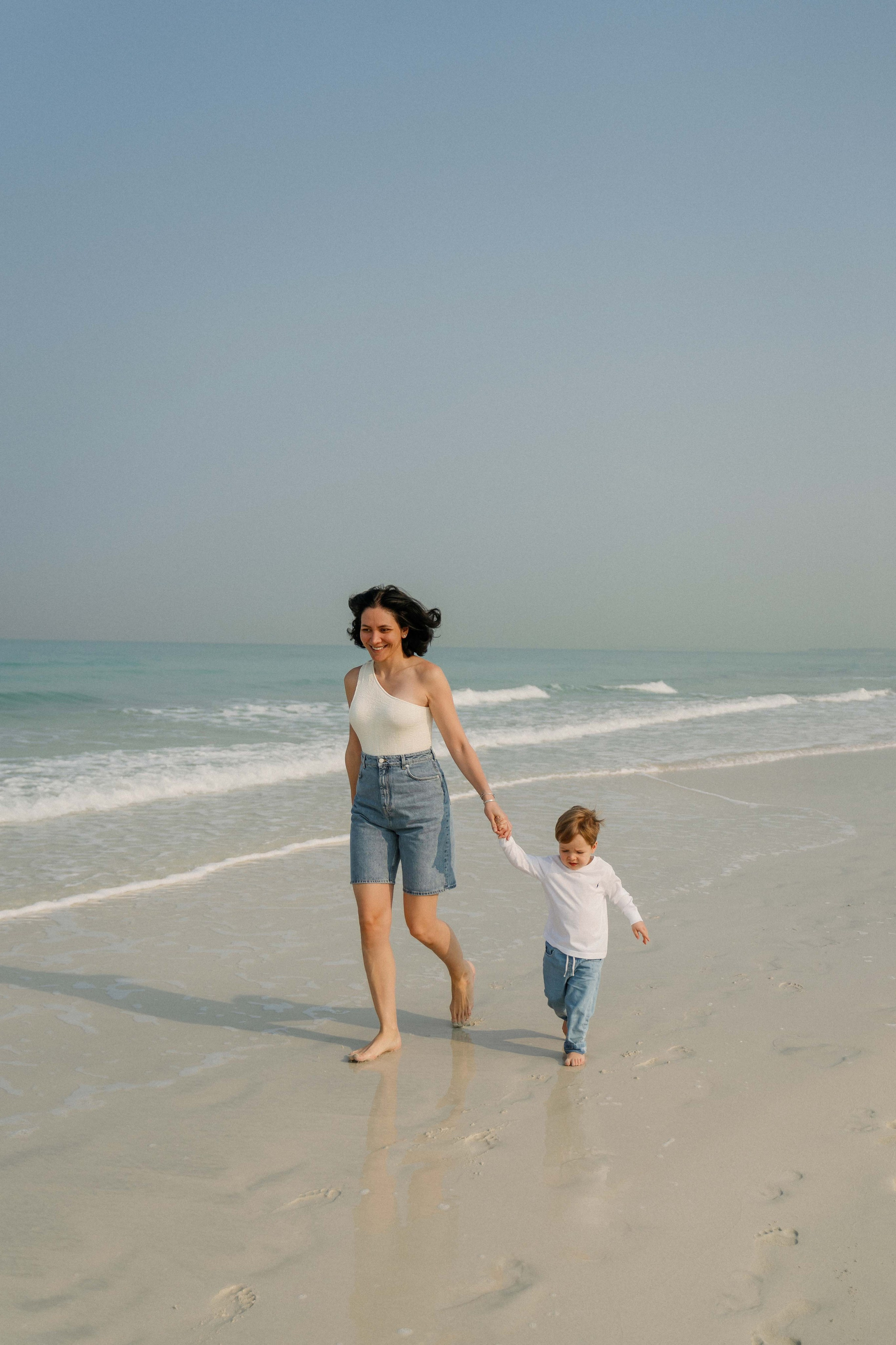 Выходные на море | семейная фотосессия. Фотограф и видеограф в Москве и Абу Даби Мария Кулагина
