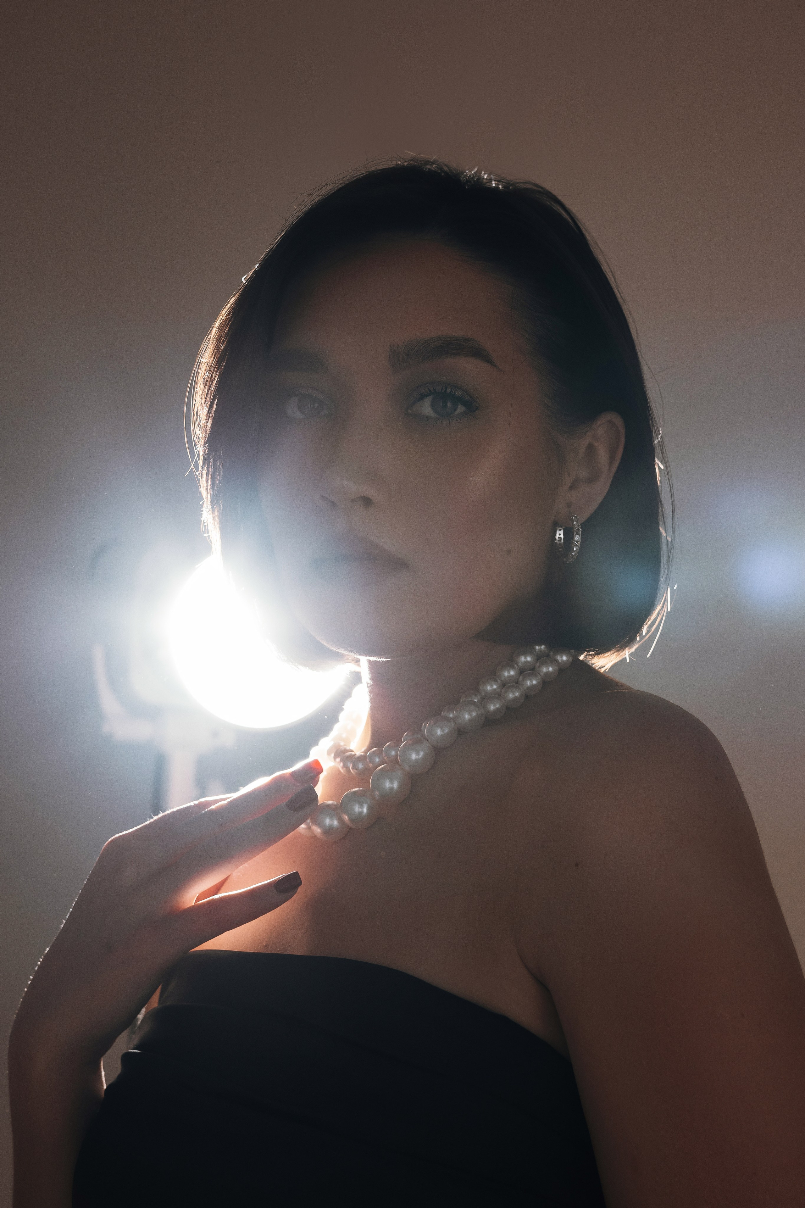 В студии. Асель Мурзина фотограф Казань