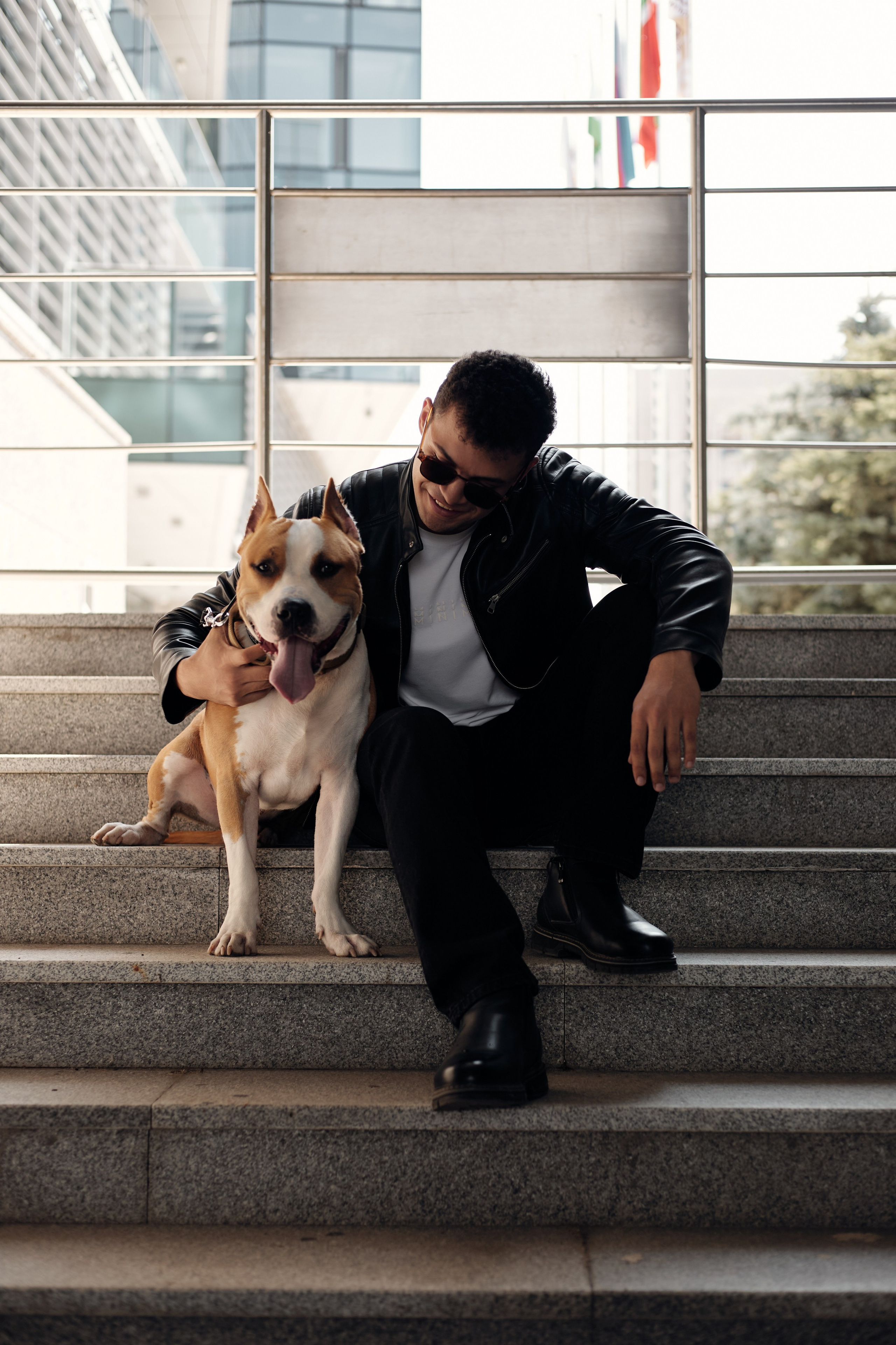 Абдо (прогулка с собакой). Фотограф из Казани