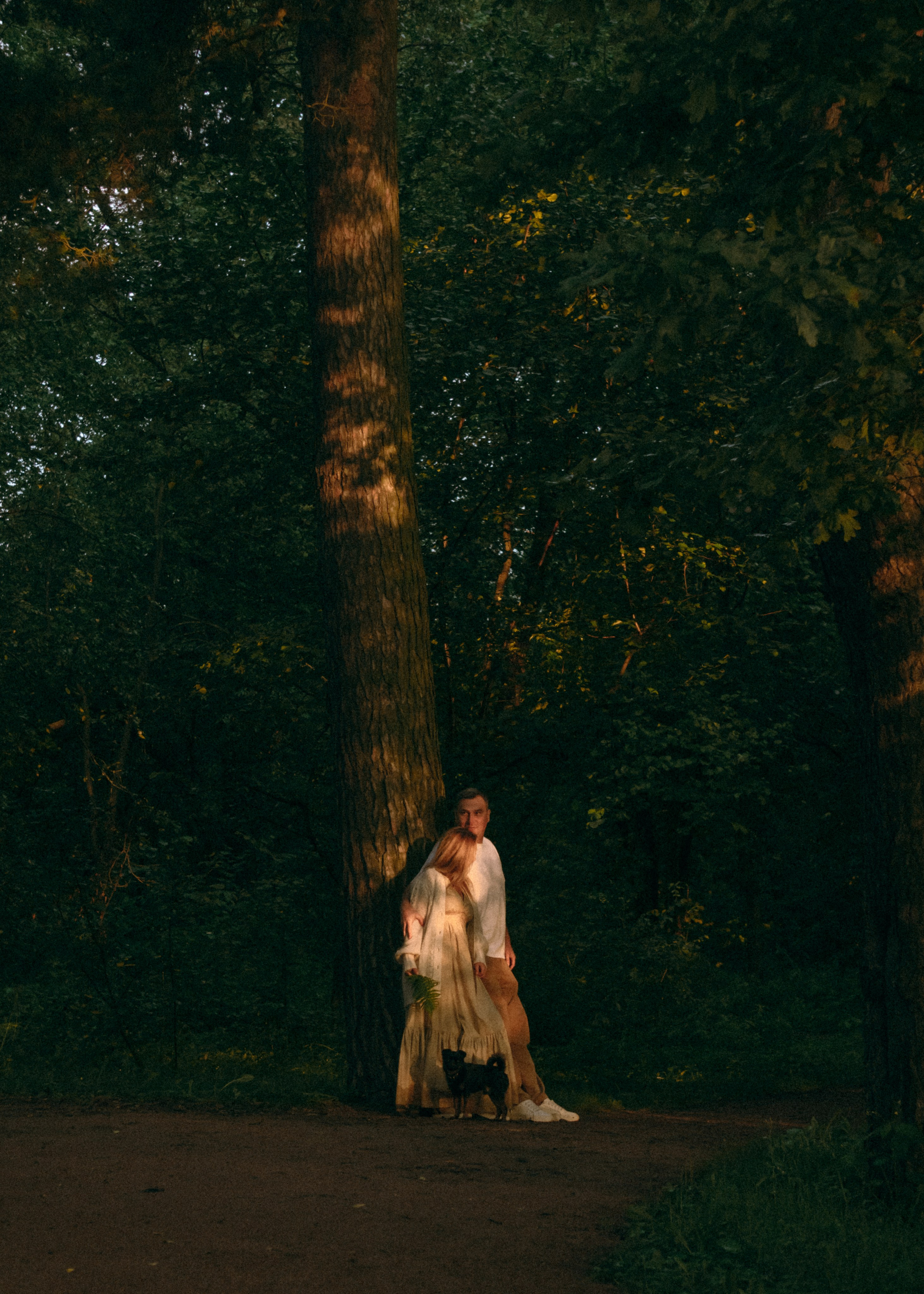 Оксана, Кирилл и Кеша. Фотограф-анималист Ксения Воробьева, Москва