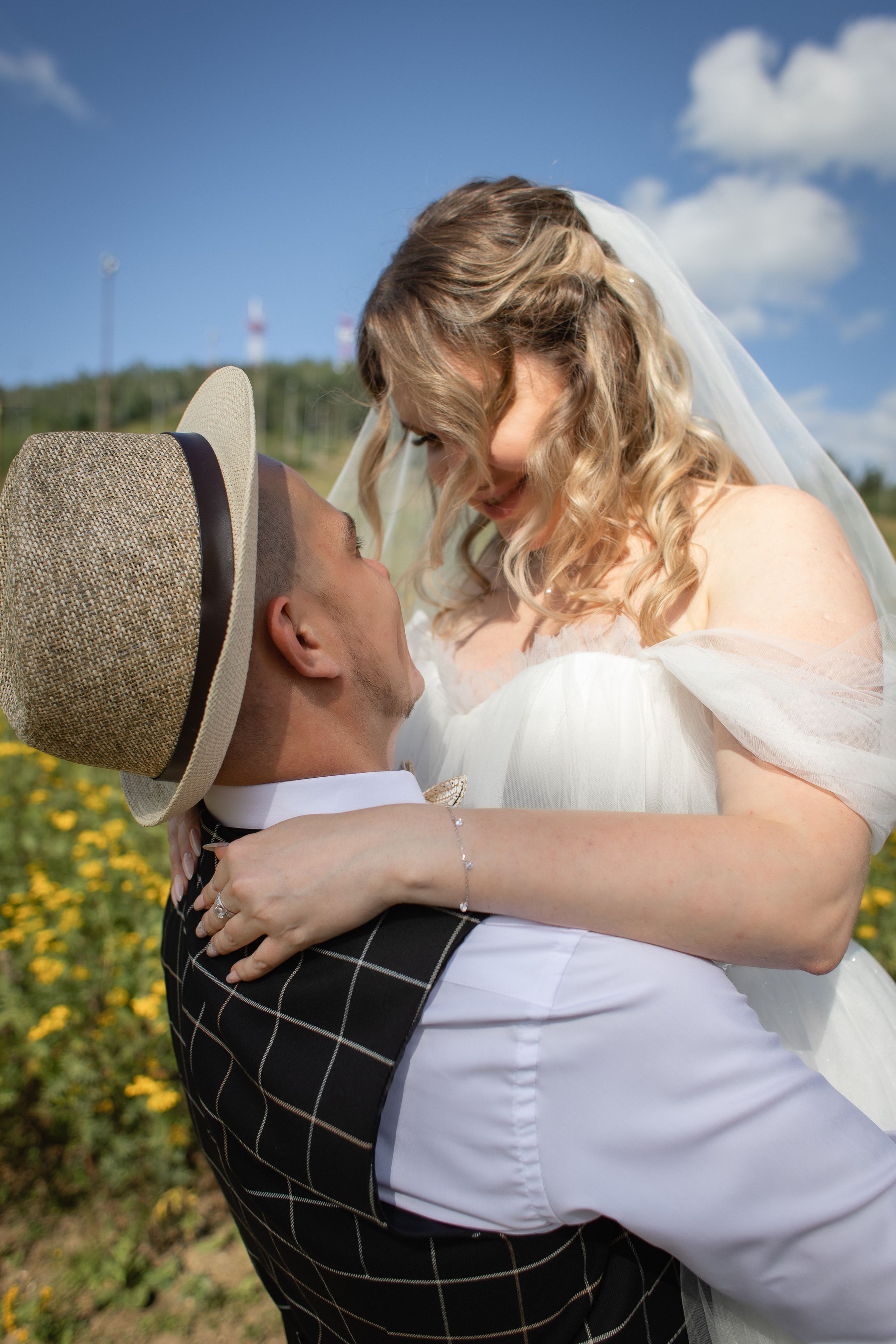 Свадебная фотосессия за городом. Фотограф Татьяна Орлова