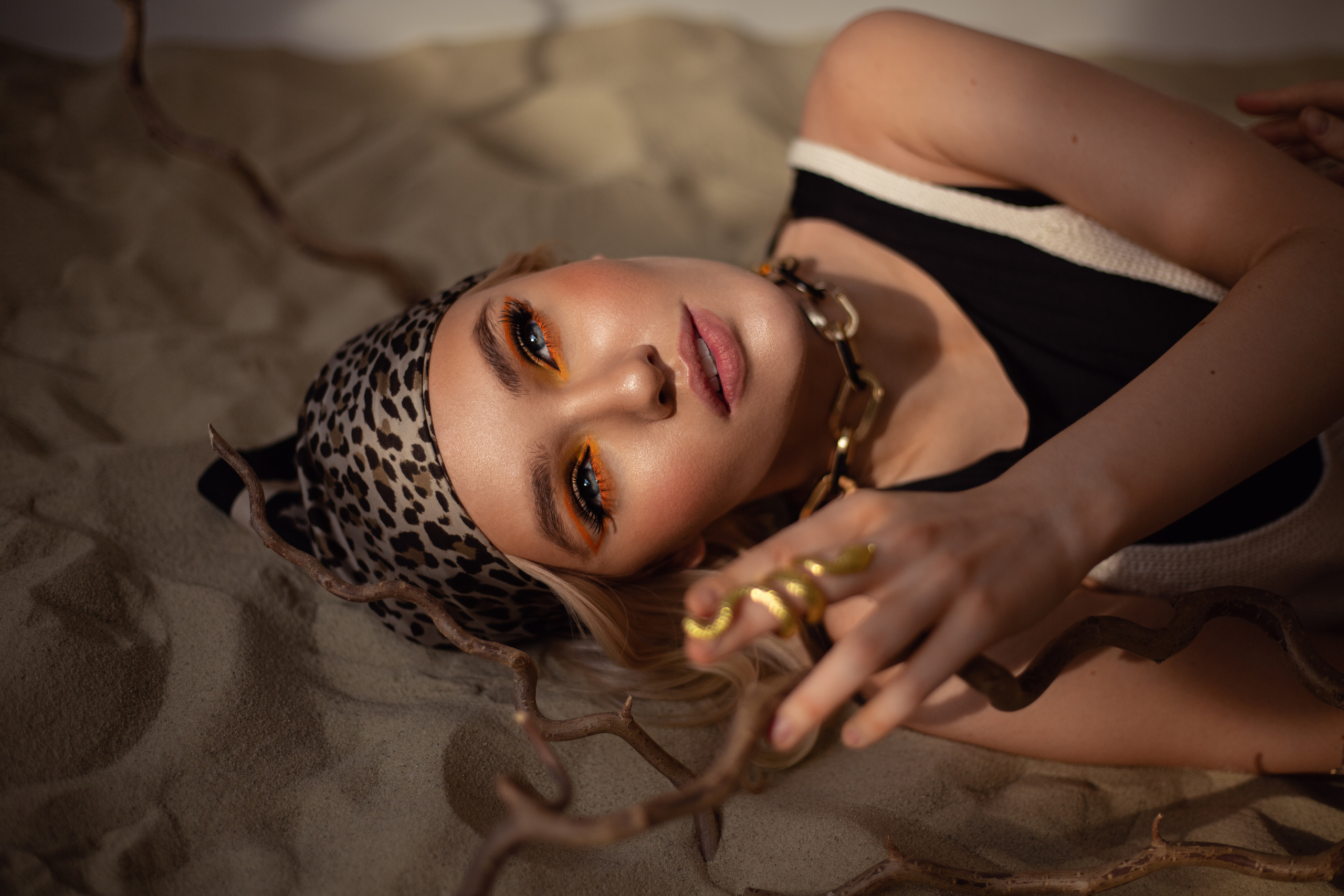 Женский портрет в студии. Женский и семейный фотограф в Екатеринбурге Маша Пруц