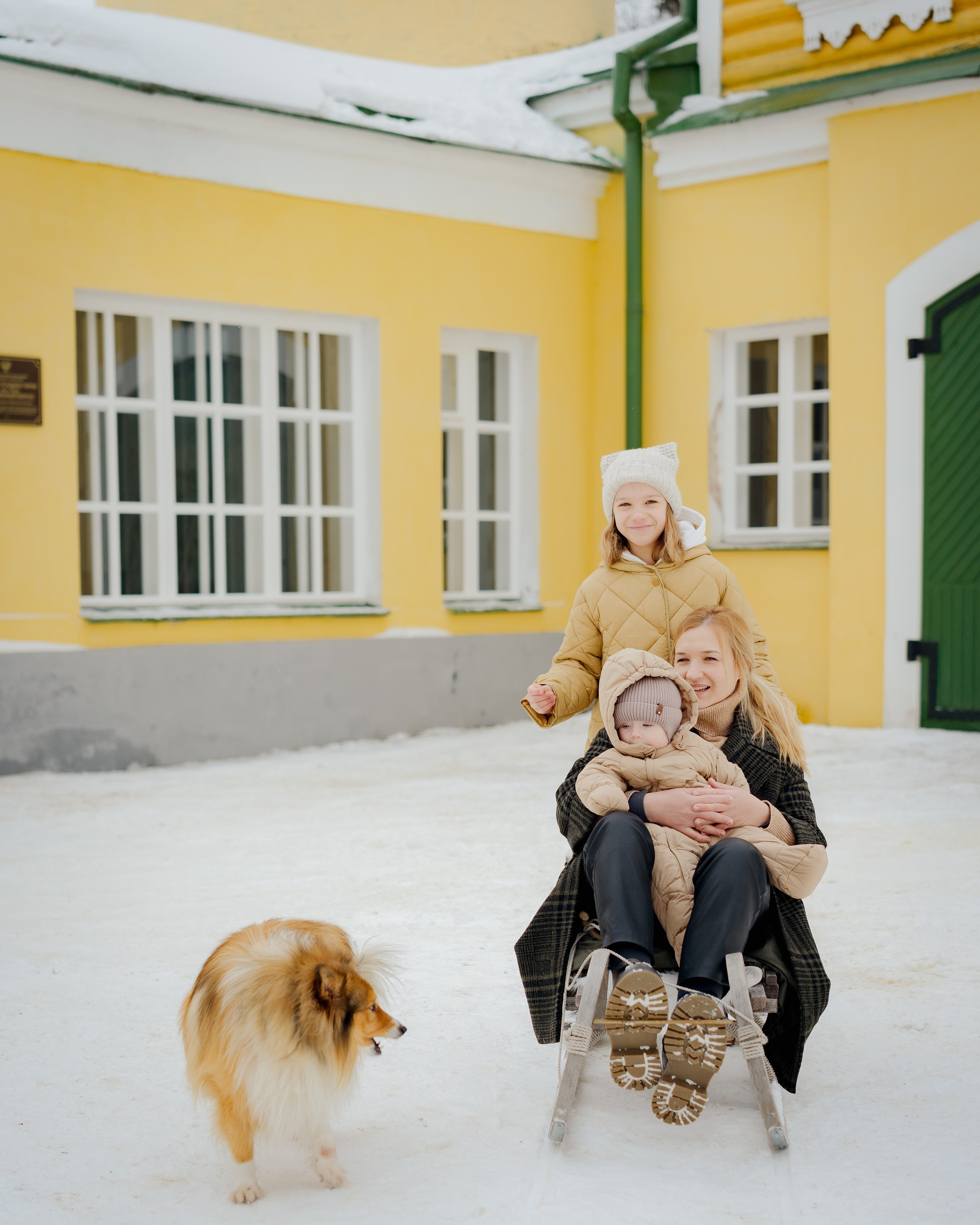 Катерина и дочери. Портретный и семейный фотограф в Москве/Видное
