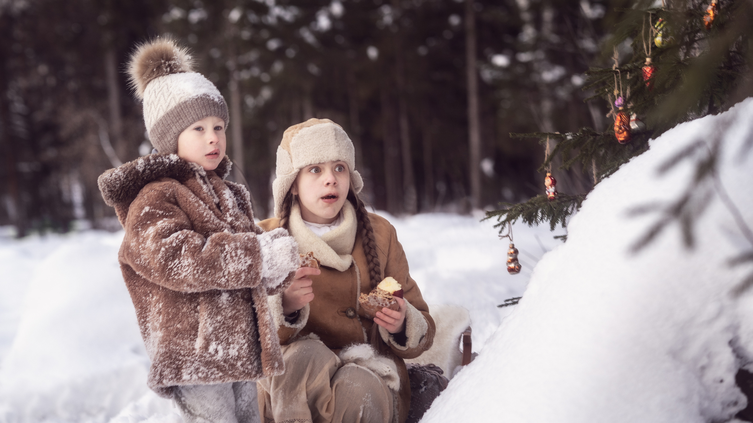 Рождество будет снежным. Семейный фотограф Новая Рига (Звенигород, Истра) Евгения Литовченко