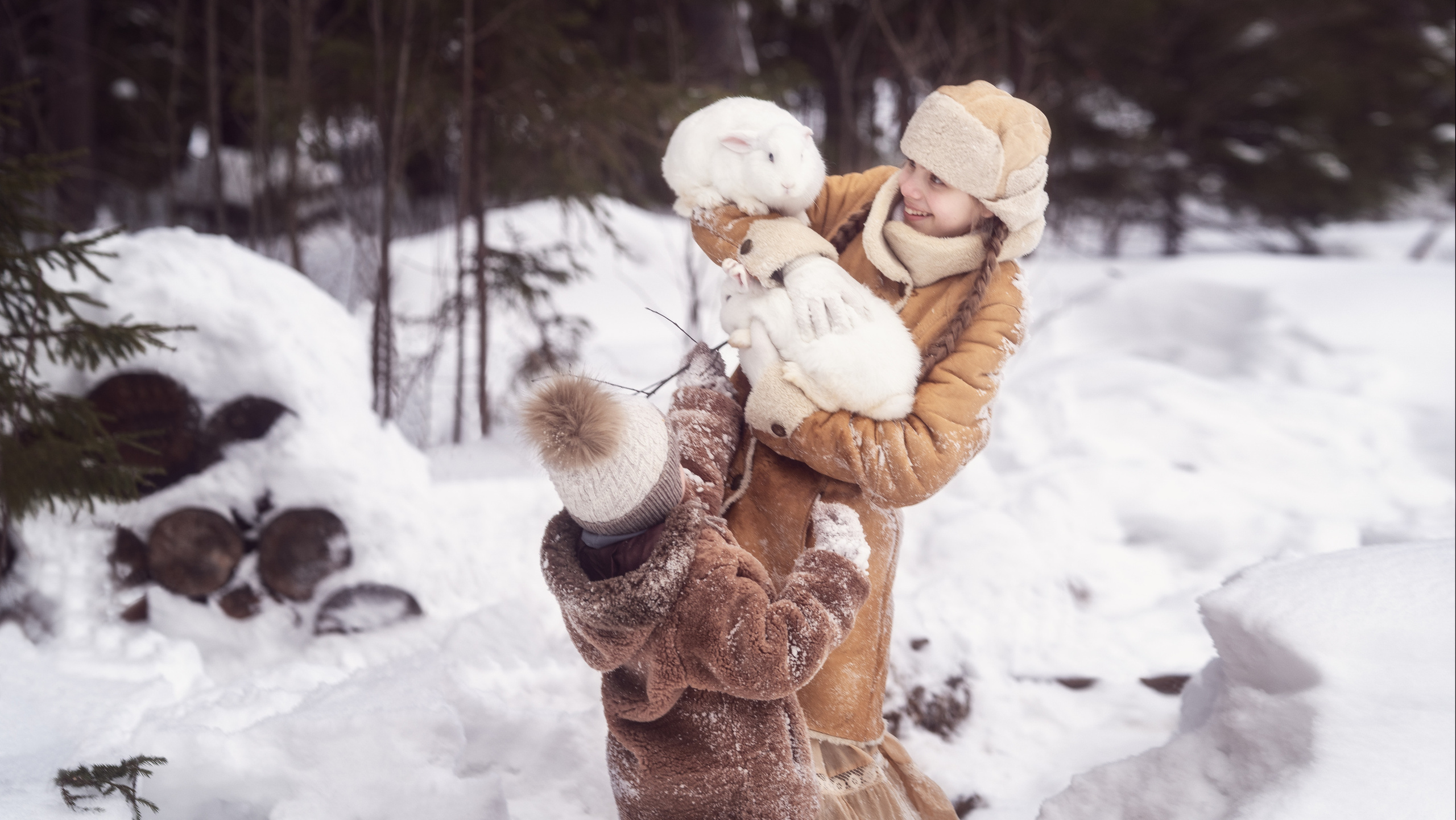 Рождество будет снежным. Семейный фотограф Новая Рига (Звенигород, Истра) Евгения Литовченко