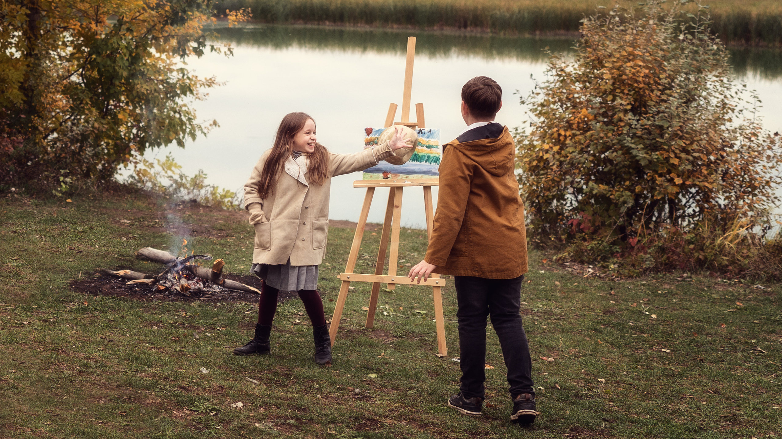 Осенний пикник. Семейный фотограф Новая Рига (Звенигород, Истра) Евгения Литовченко