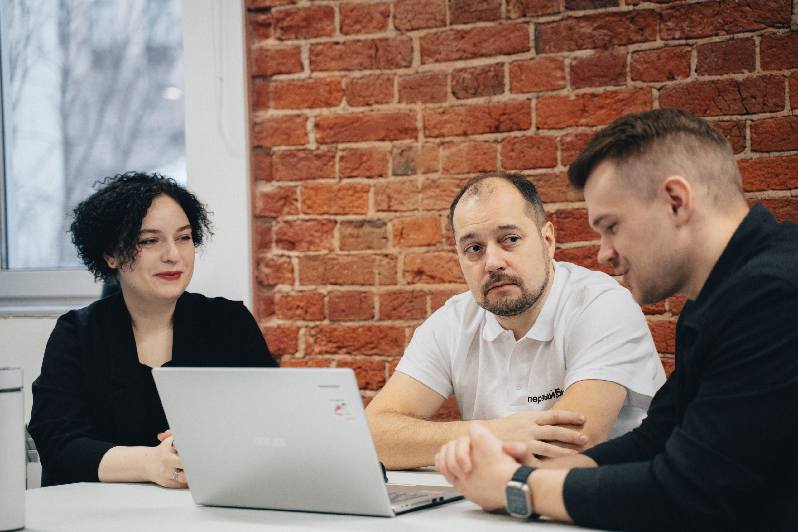 Корпоративная съемка для компании "Первый Бит"