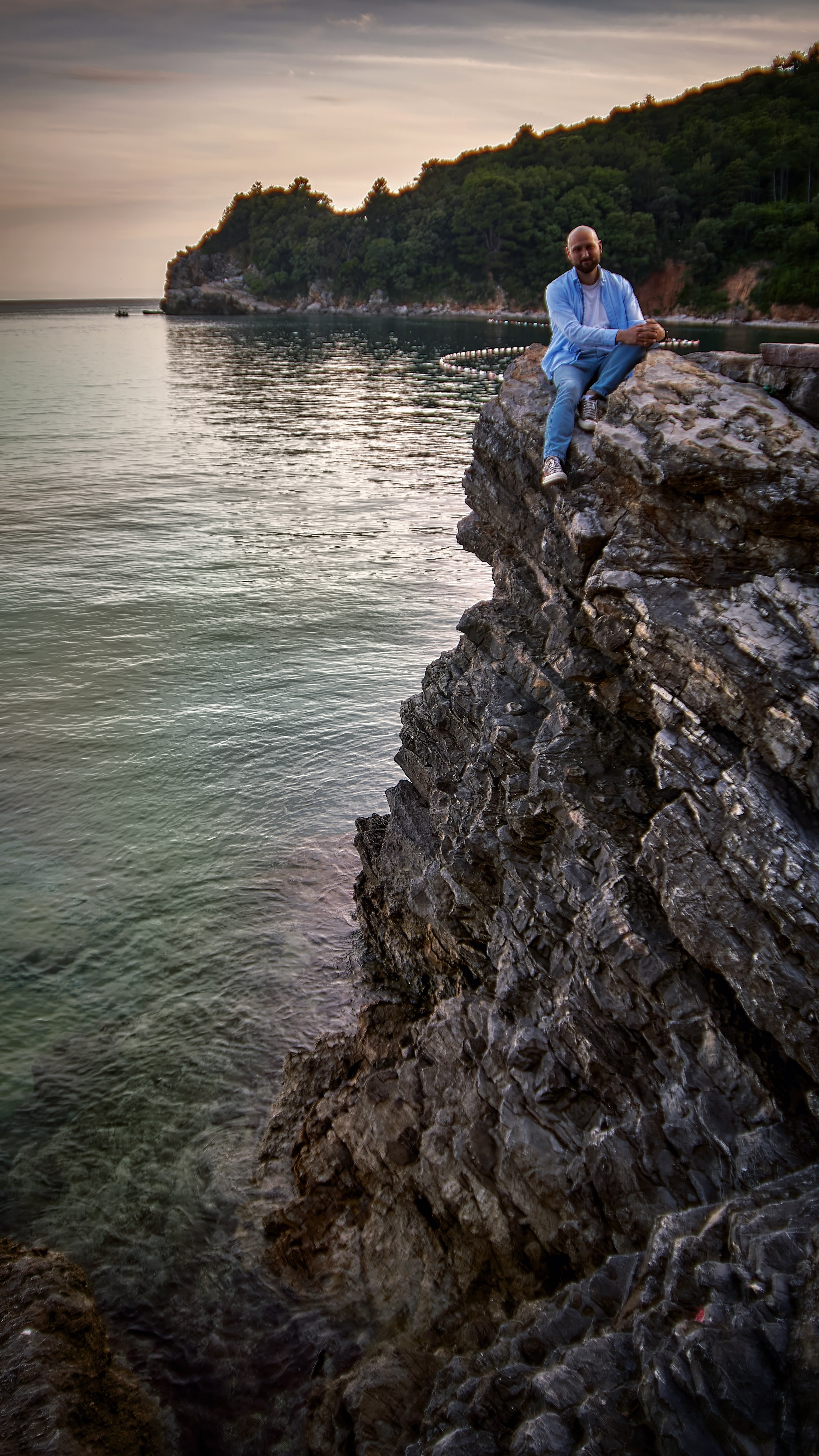 Мужской портрет для Валентина, Будва