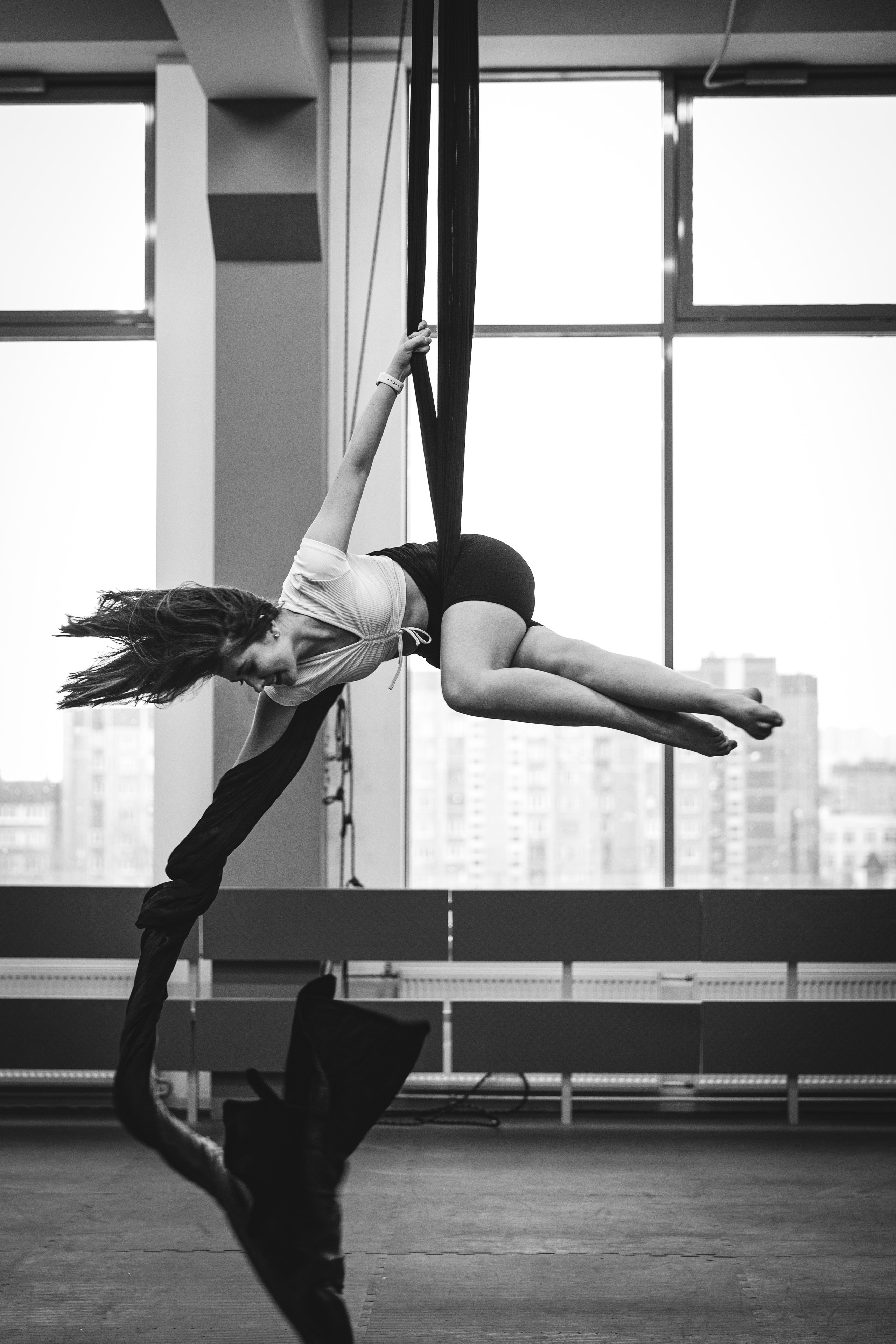 Воздушная гимнастика. Спортивный фотограф Виктория Адамова