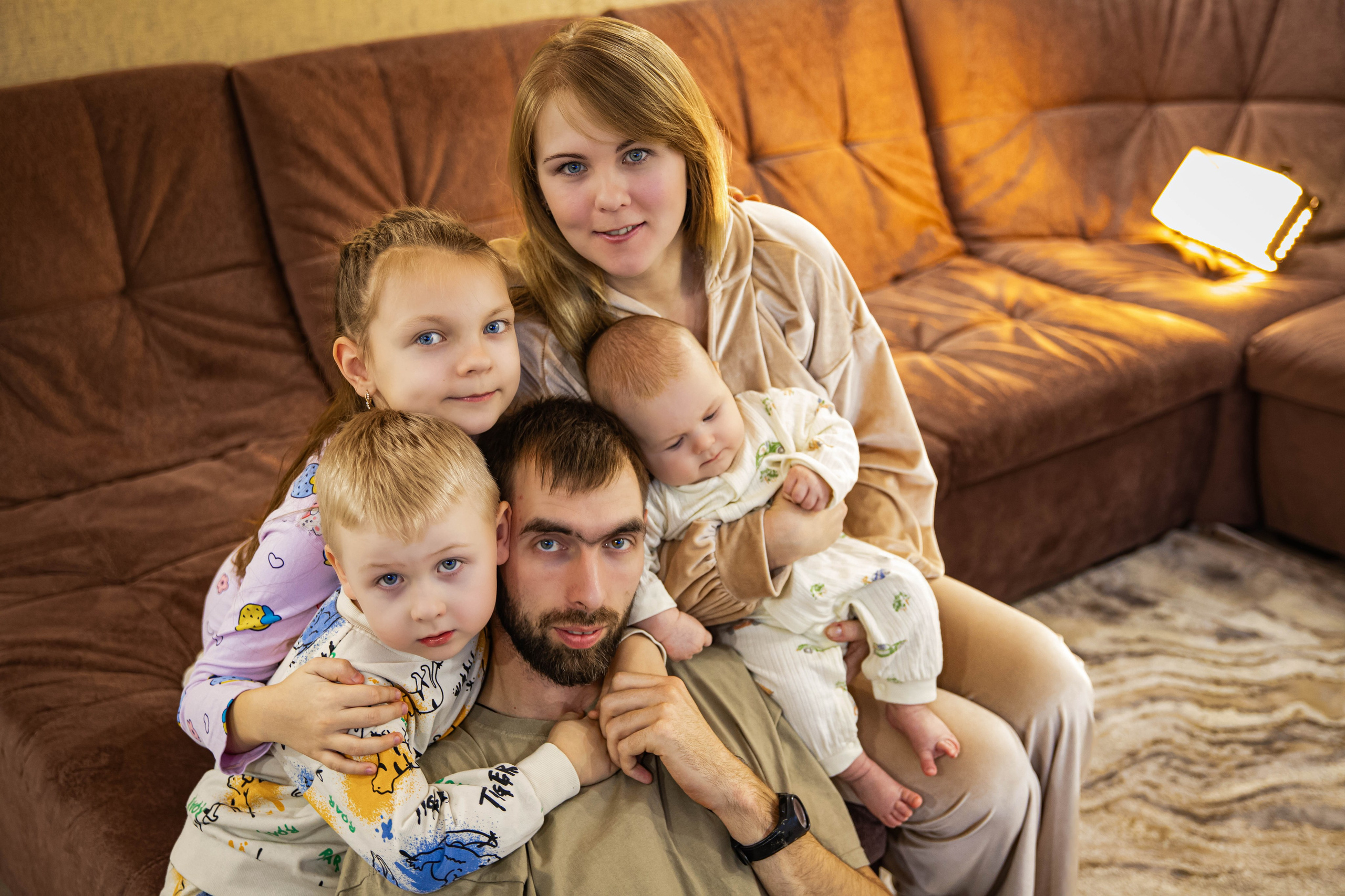 Семья. Фотограф Дарья Маташкова