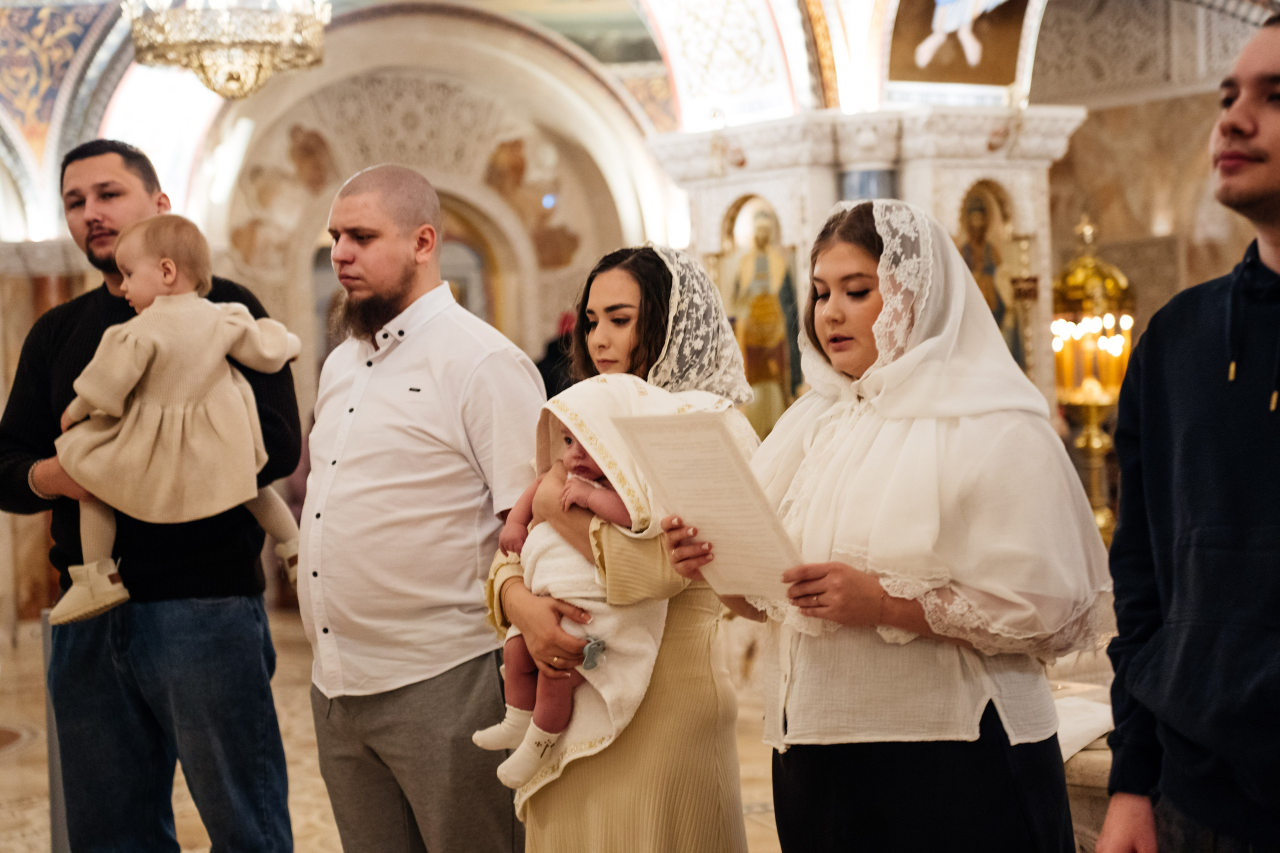 Крещение. Видеограф и Фотограф в Челябинске Ксения и Владимир Рюмины