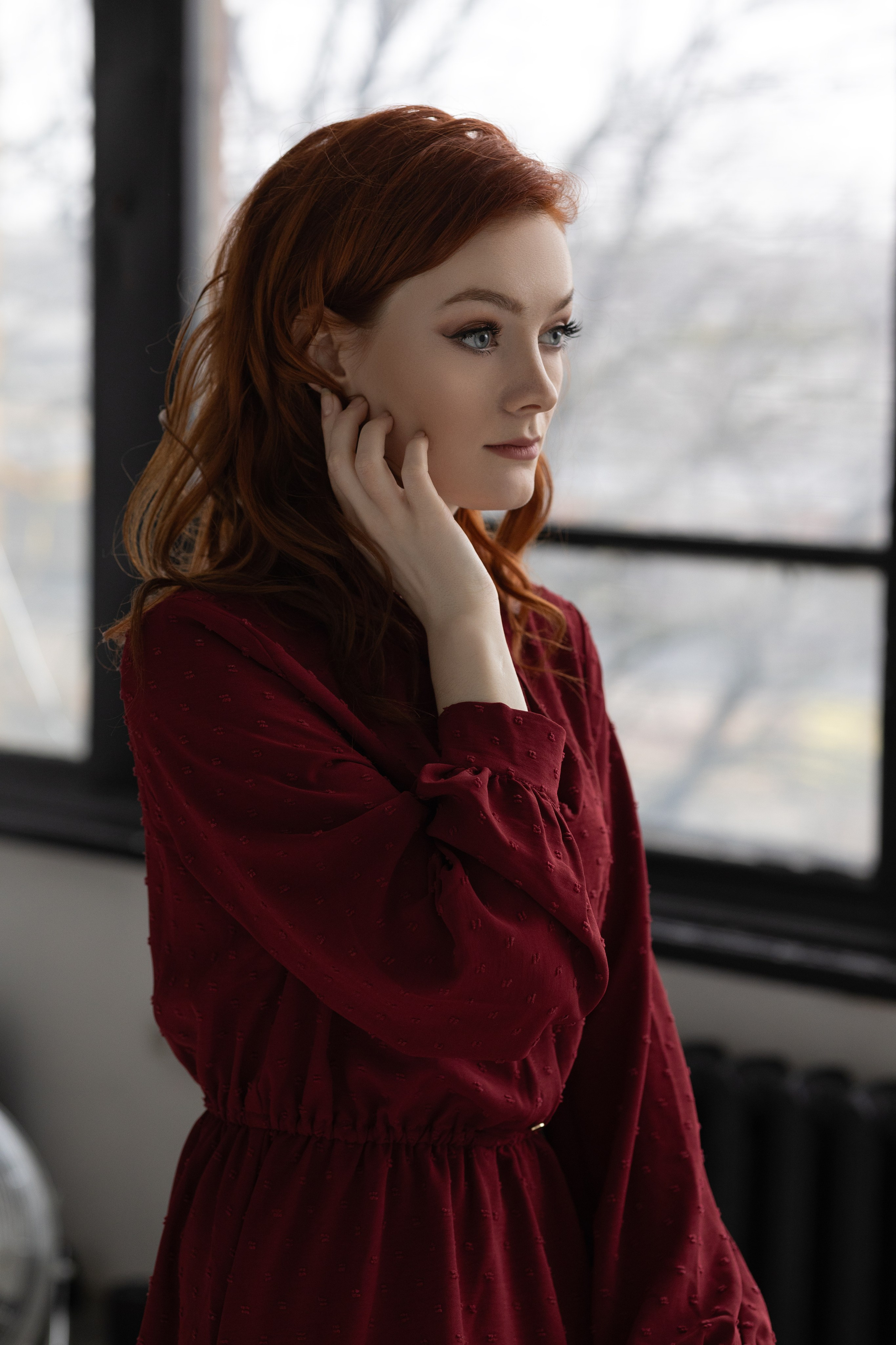 Женский портрет в студии. Фотограф Минск