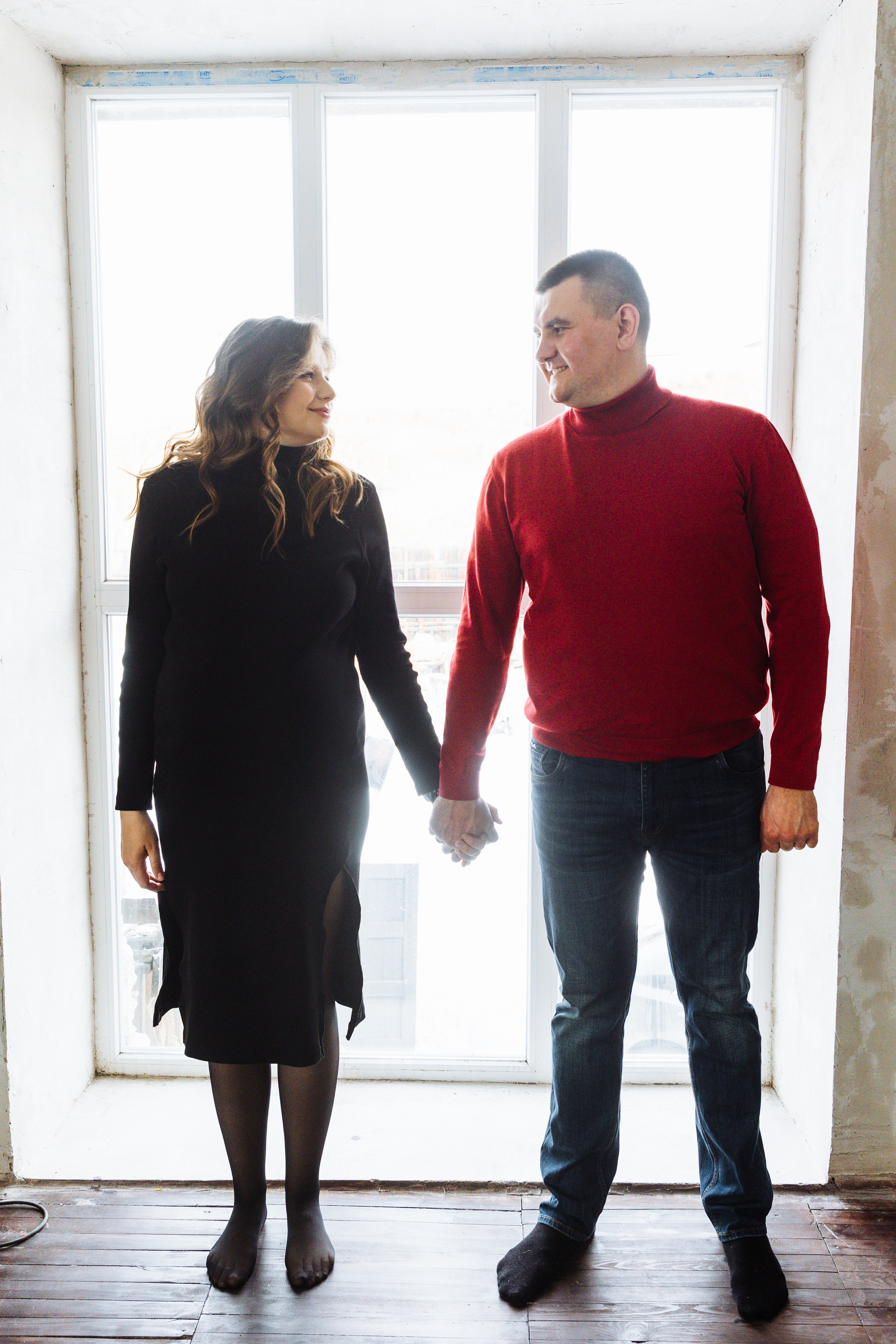 Семейная фотосессия студия Stories. Зал Воздух. Свадебный и семейный фотограф в Улан-Удэ