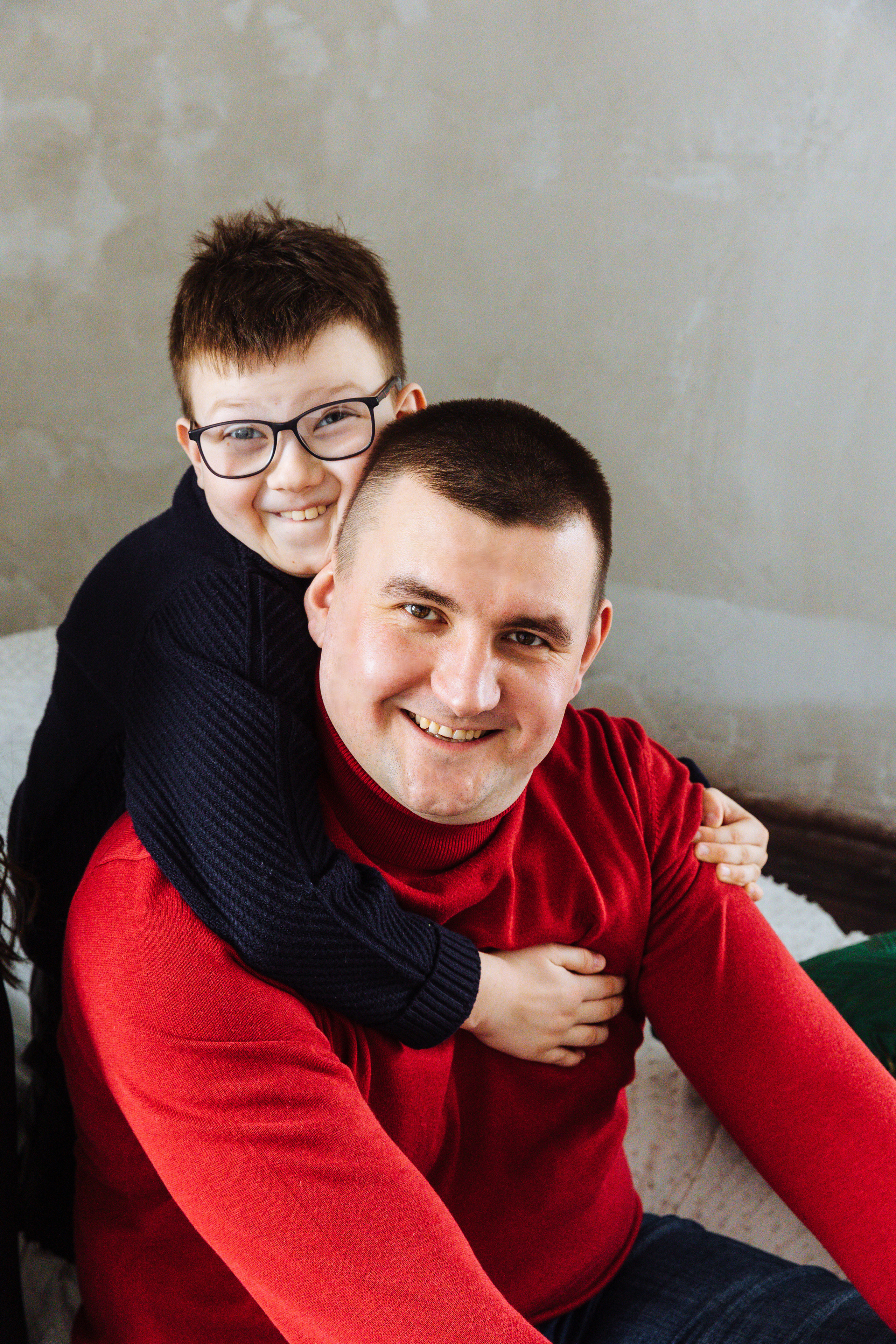 Семейная фотосессия студия Stories. Зал Воздух. Свадебный и семейный фотограф в Улан-Удэ