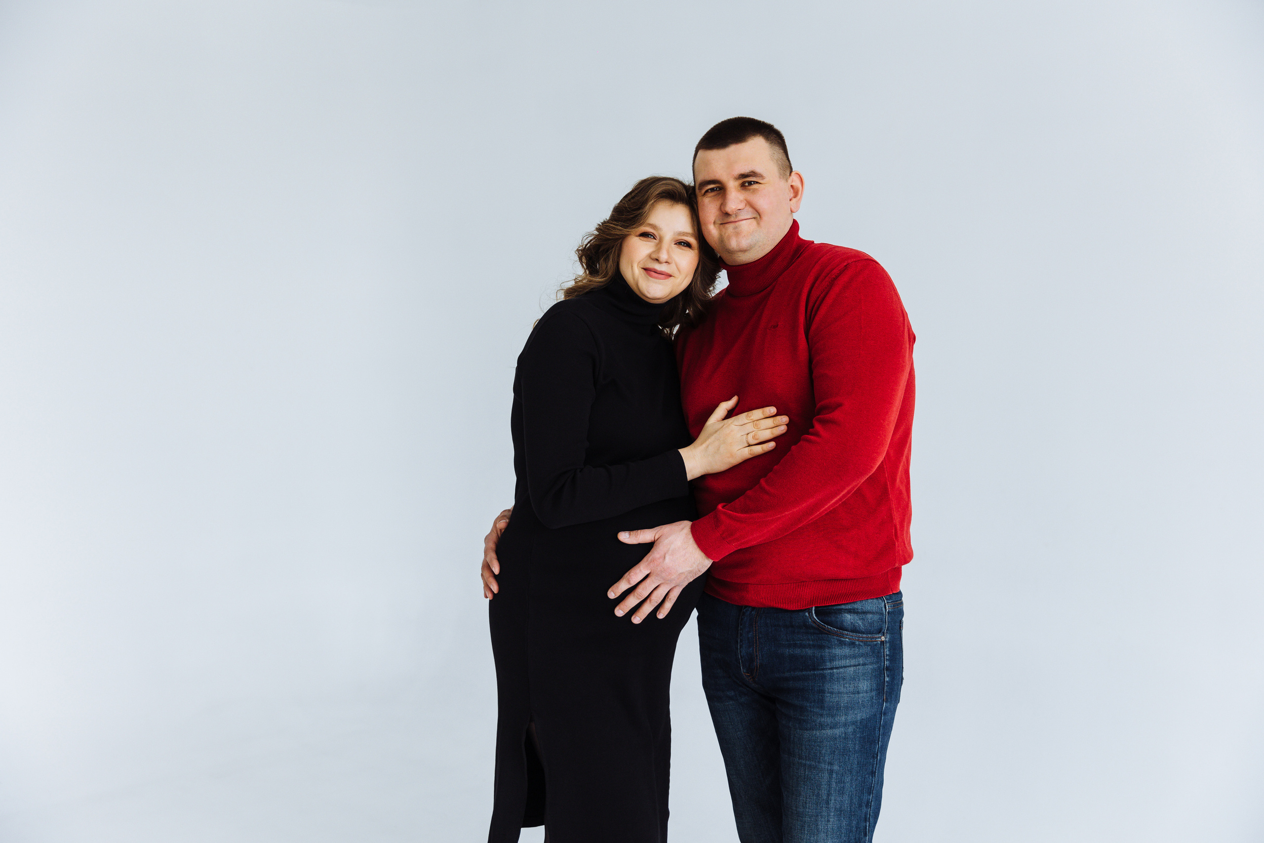 Семейная фотосессия студия Stories. Зал Воздух. Свадебный и семейный фотограф в Улан-Удэ