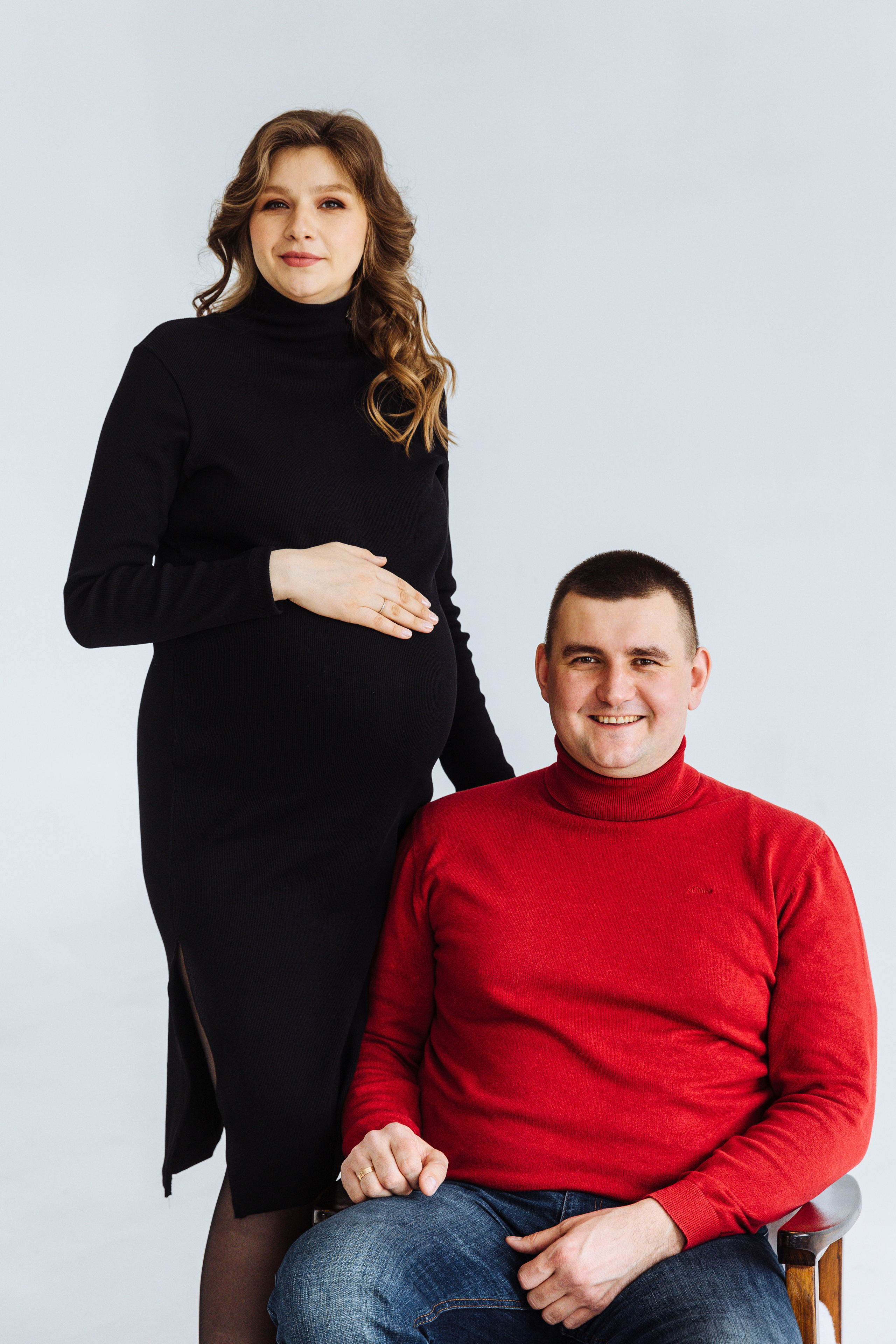 Семейная фотосессия студия Stories. Зал Воздух. Свадебный и семейный фотограф в Улан-Удэ