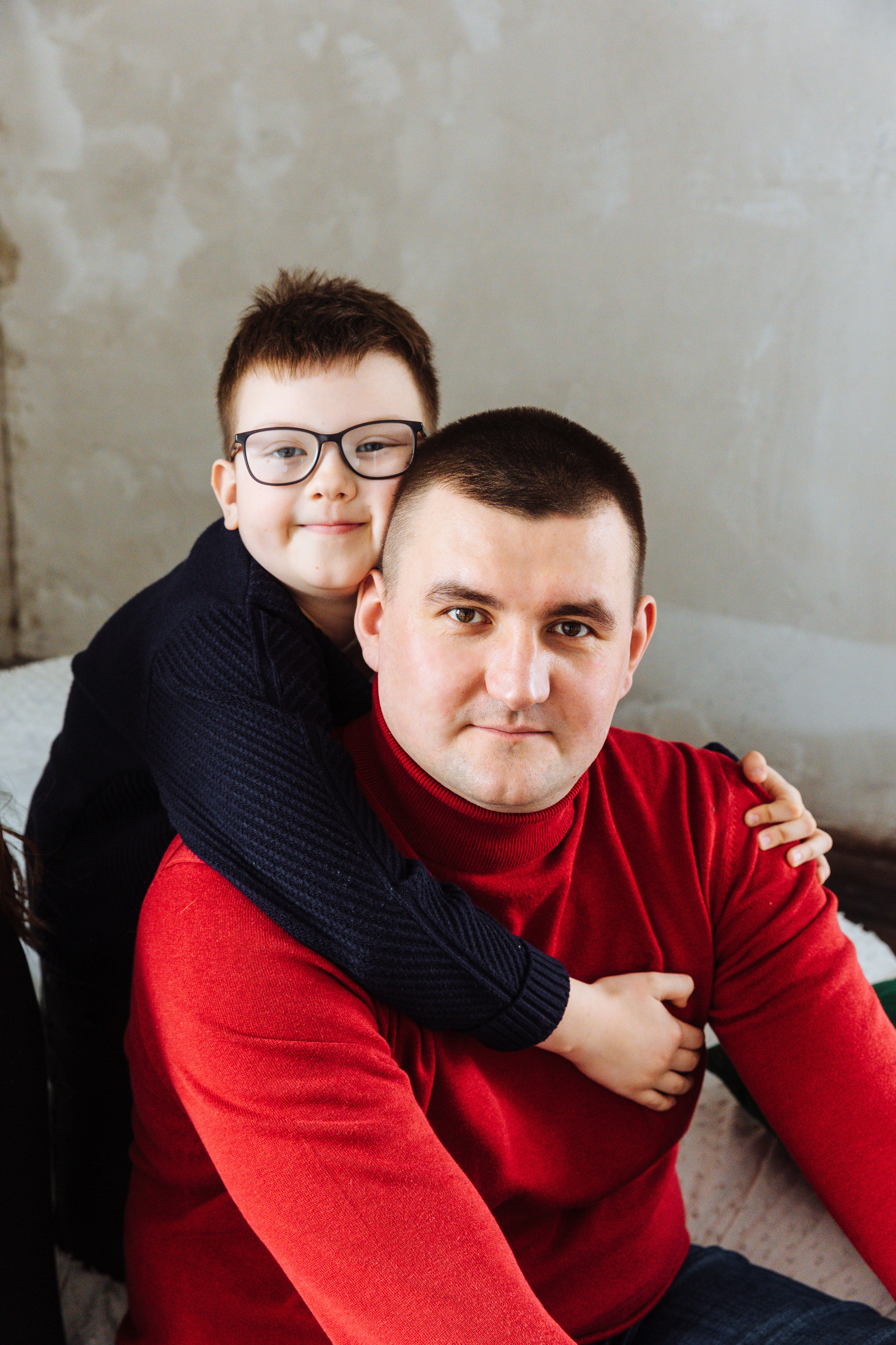 Семейная фотосессия студия Stories. Зал Воздух. Свадебный и семейный фотограф в Улан-Удэ