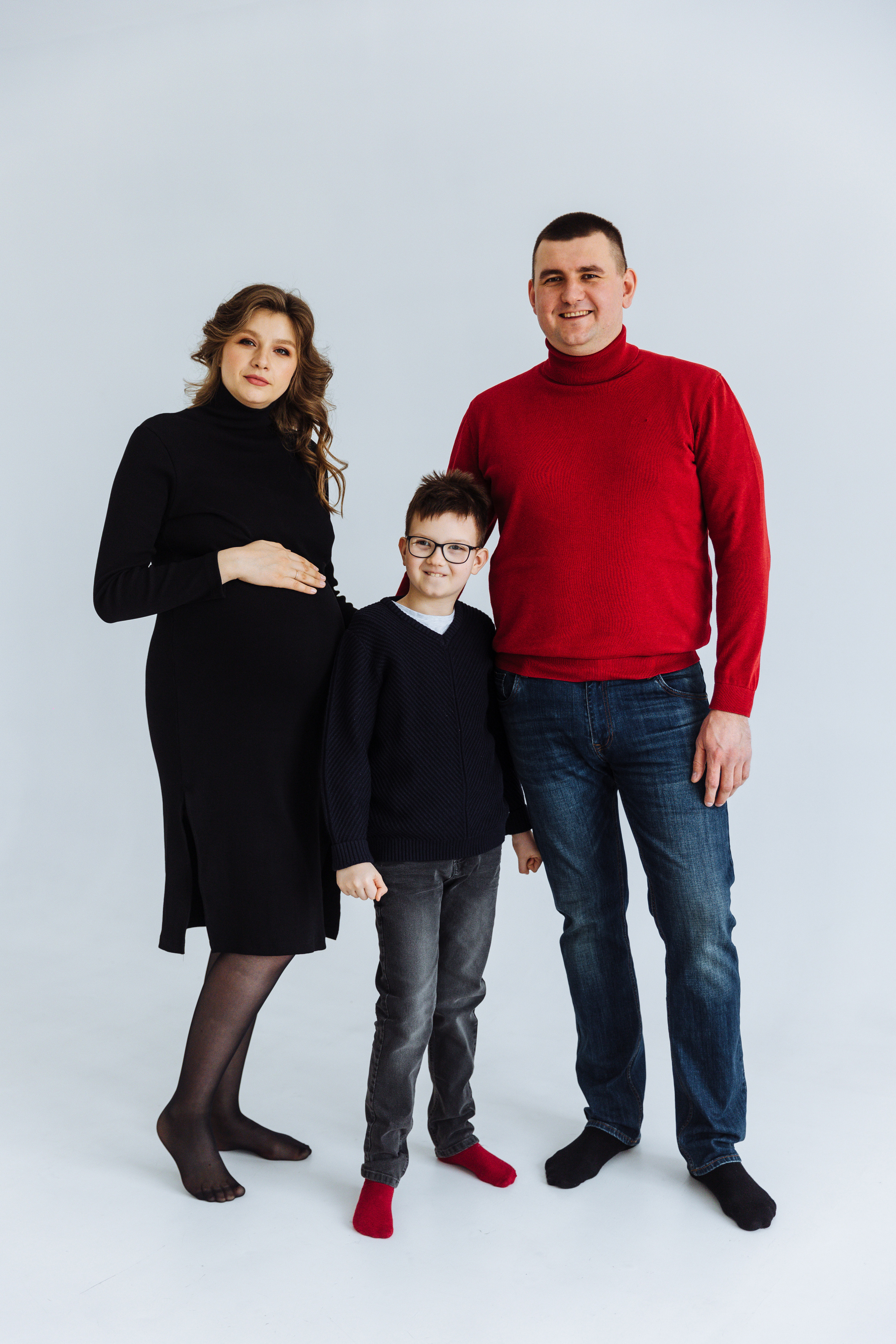 Семейная фотосессия студия Stories. Зал Воздух. Свадебный и семейный фотограф в Улан-Удэ