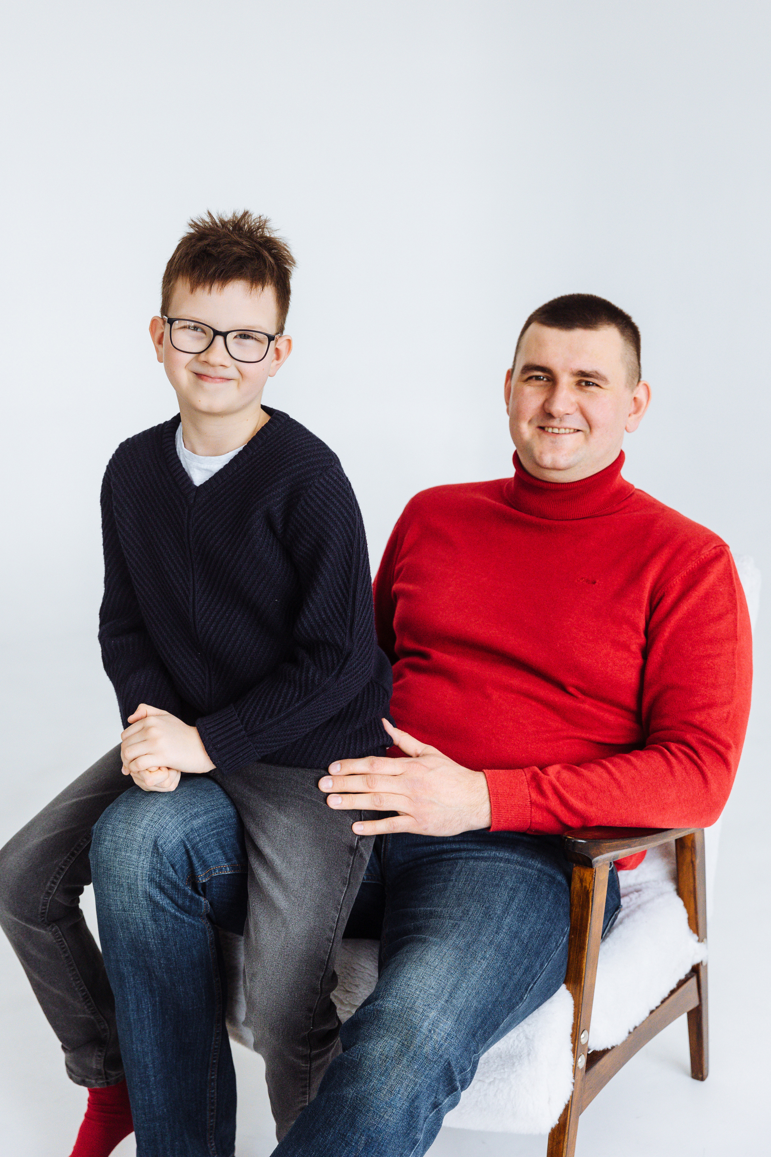 Семейная фотосессия студия Stories. Зал Воздух. Свадебный и семейный фотограф в Улан-Удэ