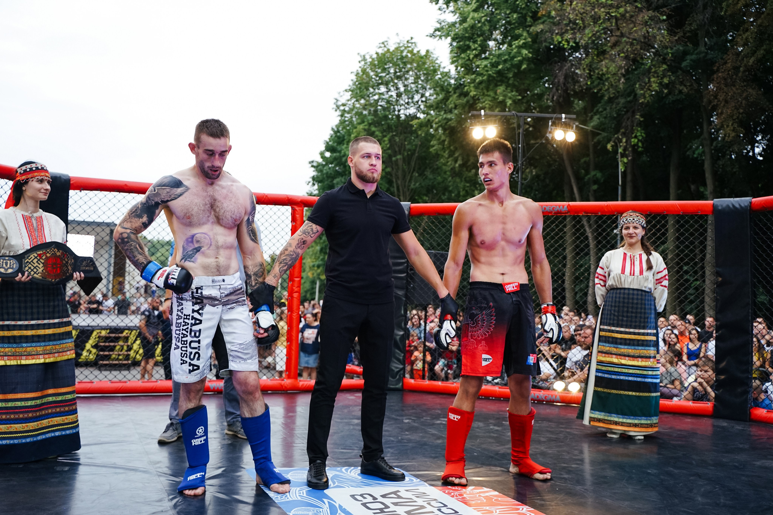 Вечер боев в ЦПКиО. Фотограф Надежда Погребняк | Рязань | Москва