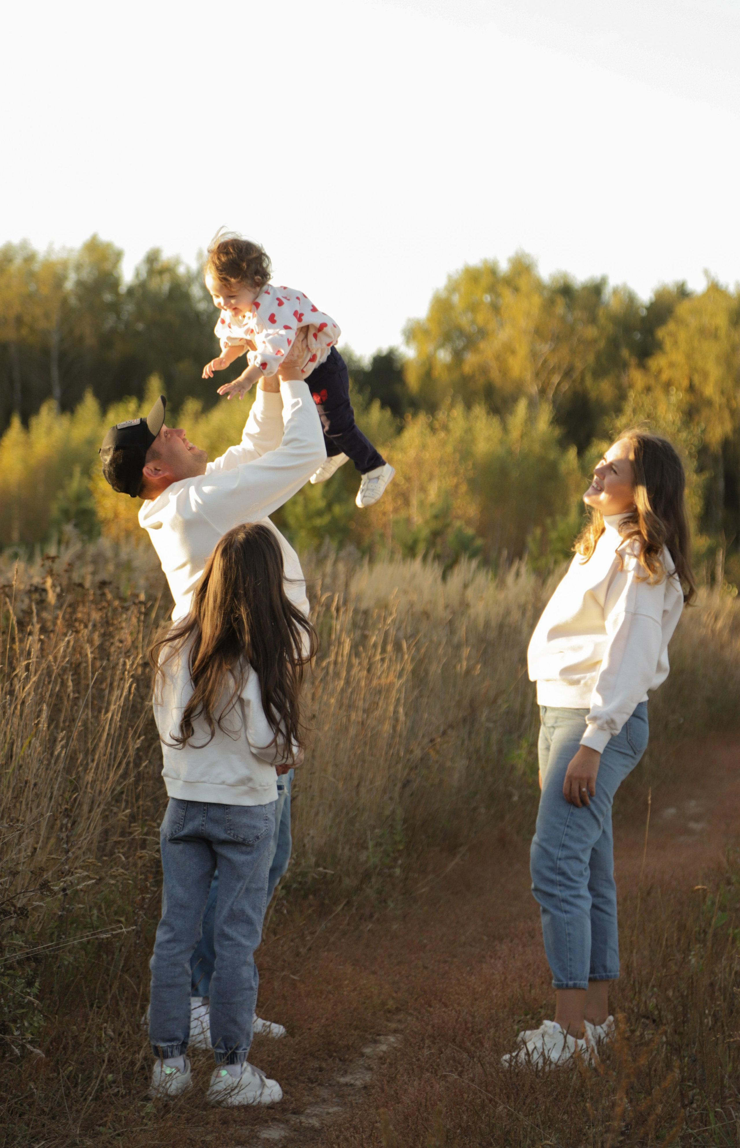 Семейная фотосессия на закате. Диана Николаева — фотограф город Балашиха