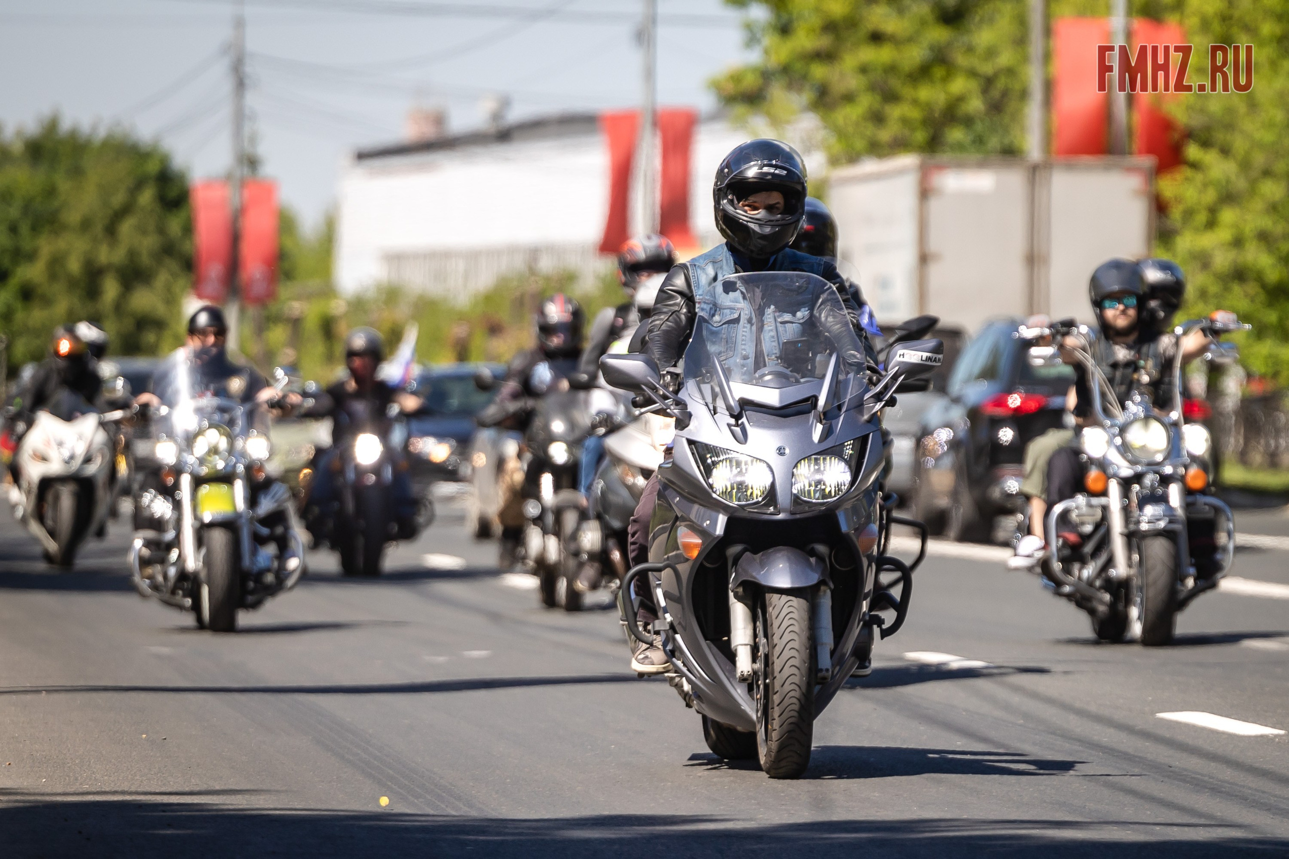 Открытие мотосезона Мотоциклистов г. Домодедово 25.05.24. Фотограф Владимир Охрименко