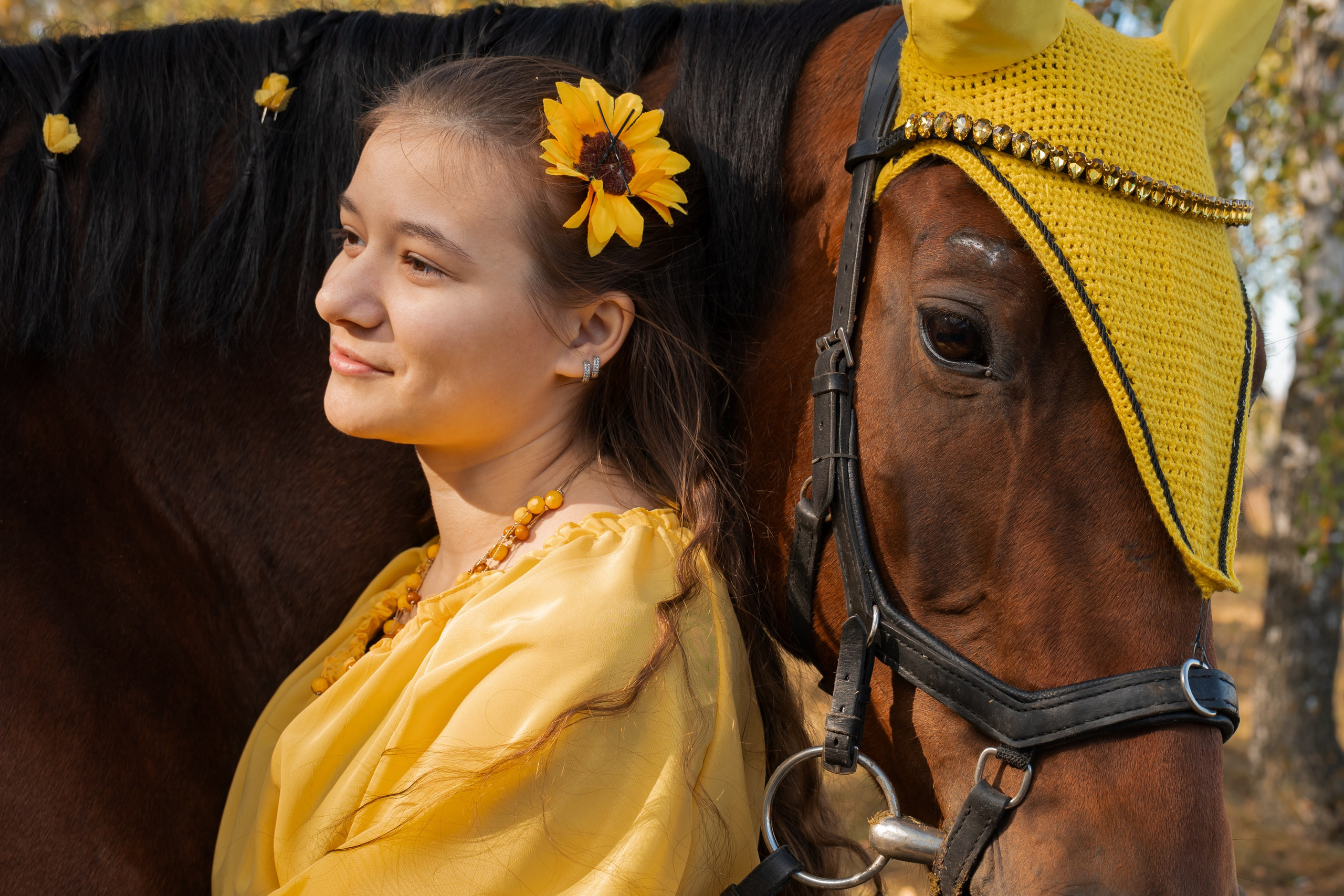 Фотосессия с лошадьми