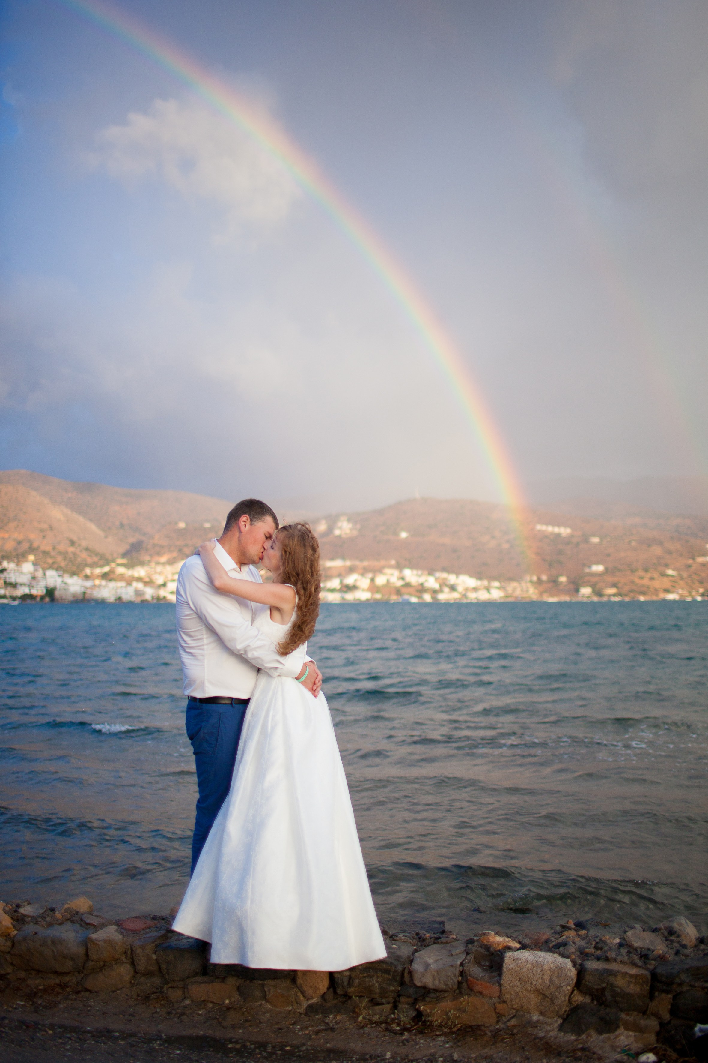 Яна и Олег в Греции. Свадебный фотограф в Москве Екатерина Огарская