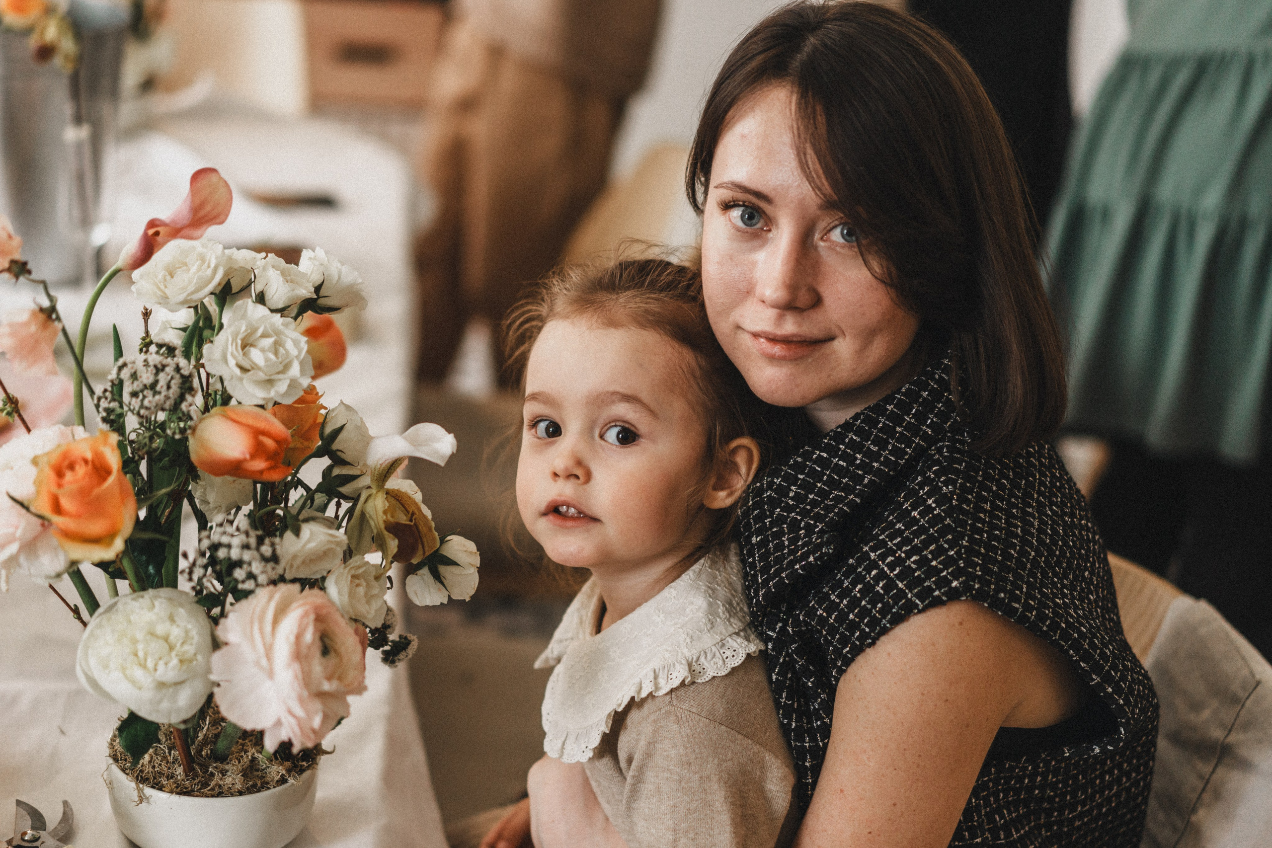 OCHEN' — цветочная встреча 14 февраля. Семейный и детский фотограф и видеограф в Москве, Серпухове и Тарусе Валерия Сорокина