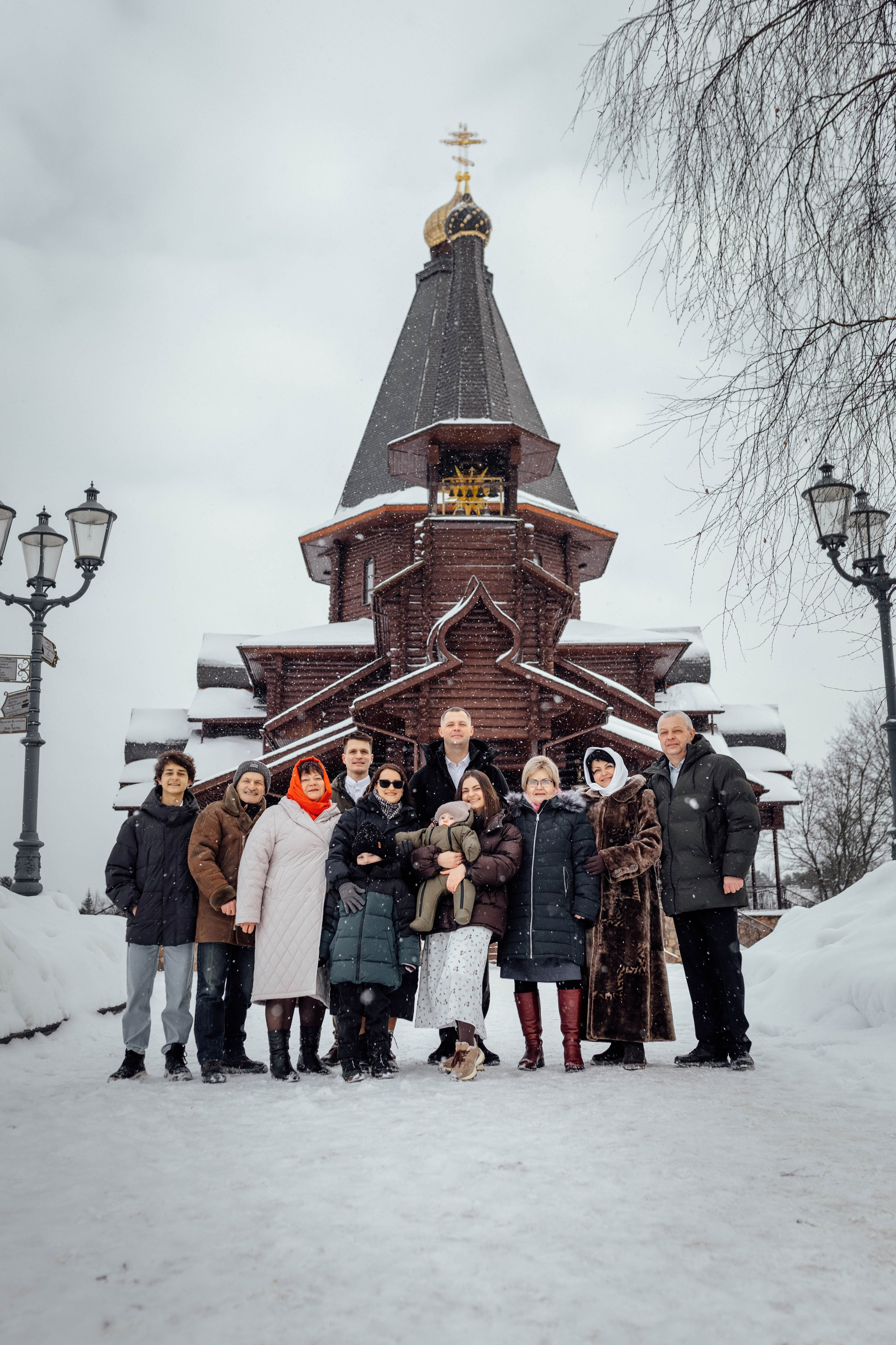 Крещение Матвея, храм Святой Троицы, декабрь 2025