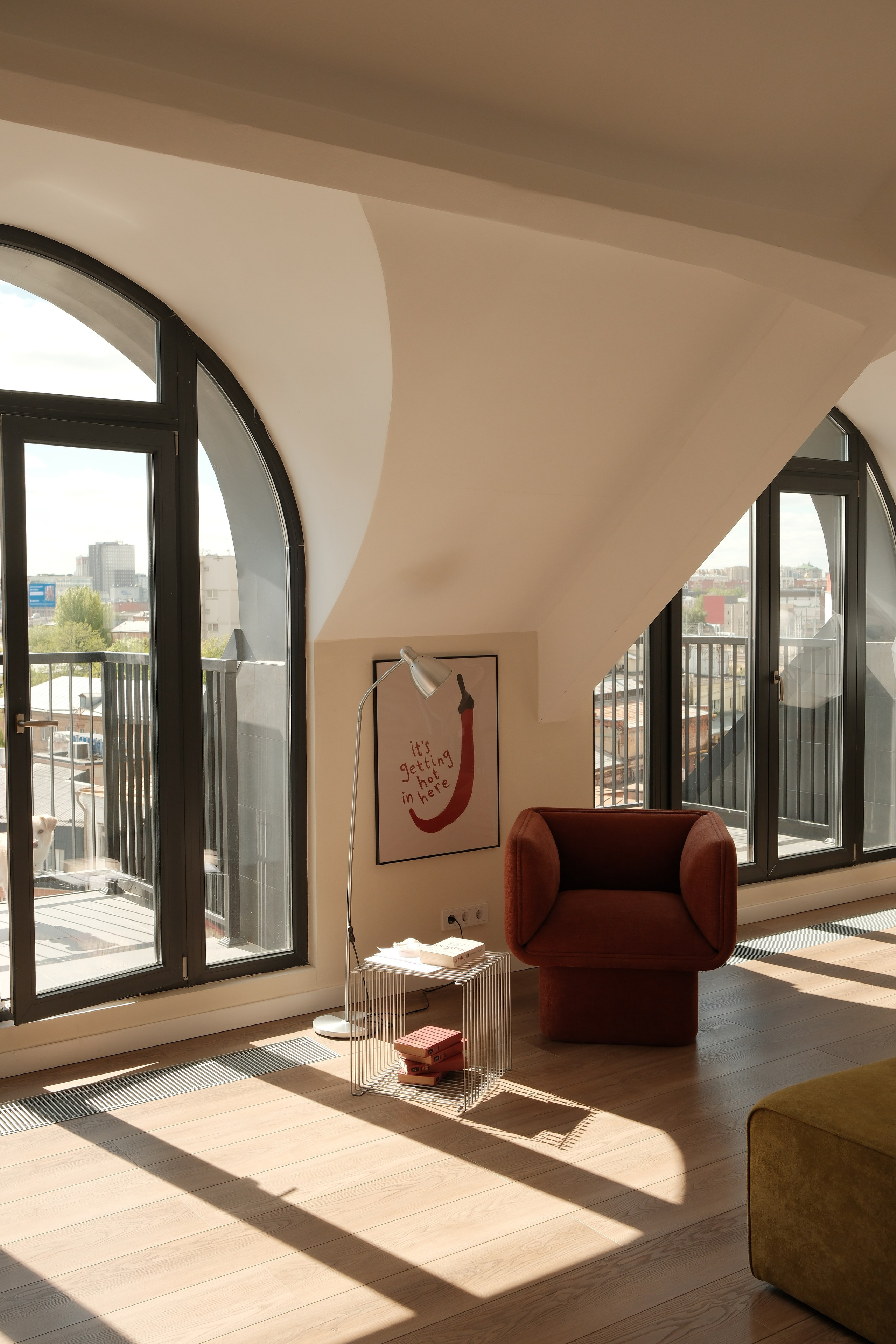 Интерьер Мансарда. Фотостудия Jam