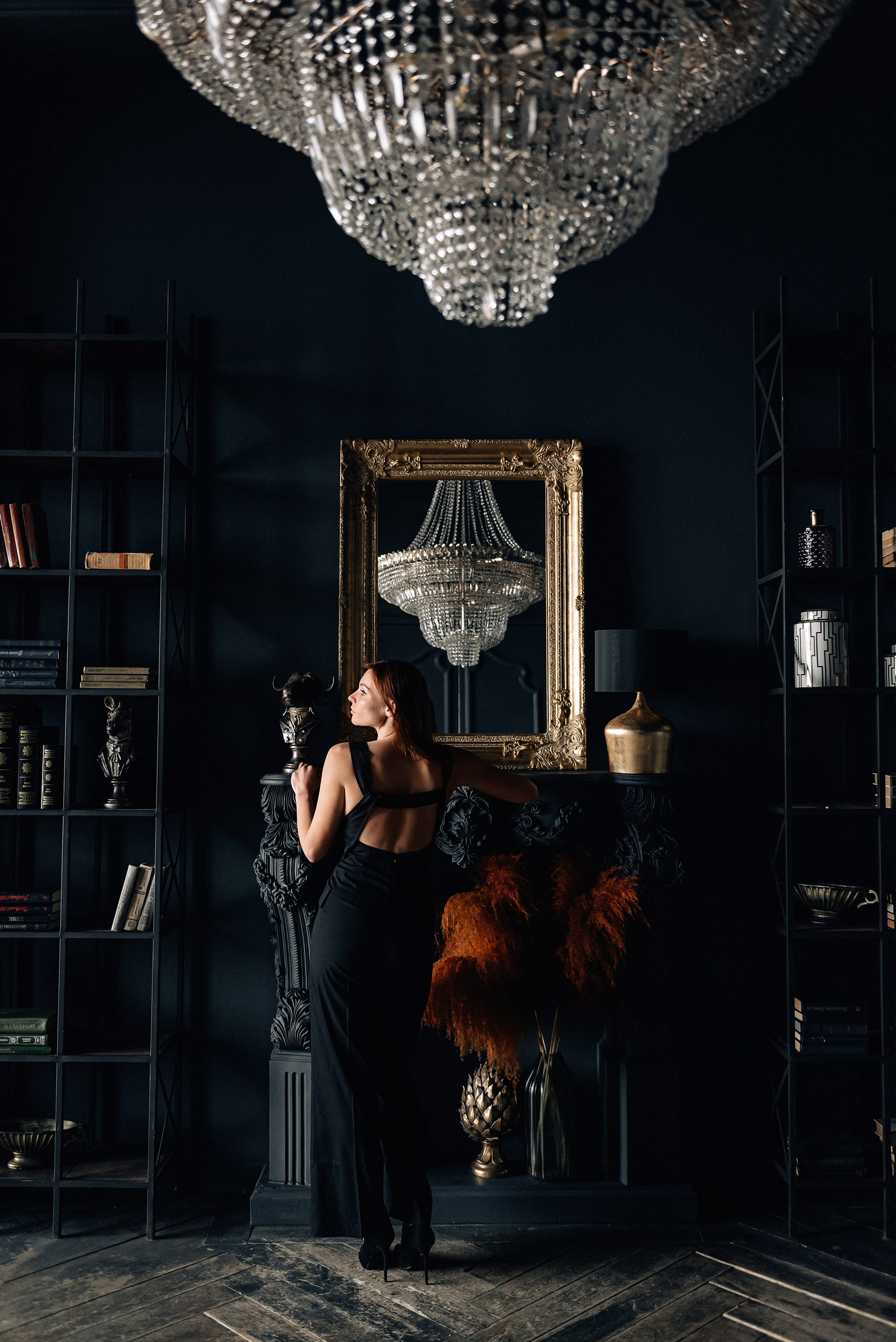 Женская фотосессия в фотостудии Nacked Sky. Портретный фотограф Москва Светлана Кашура