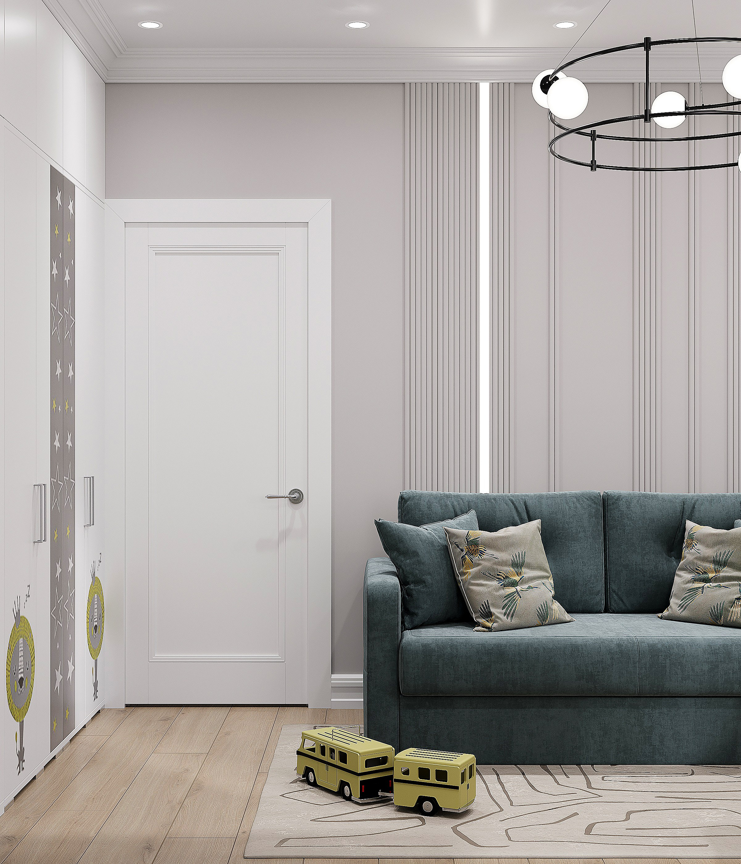 ЖК ЭНИТЕО, 71 м² | МОСКВА. Design interior-Samsonyan R