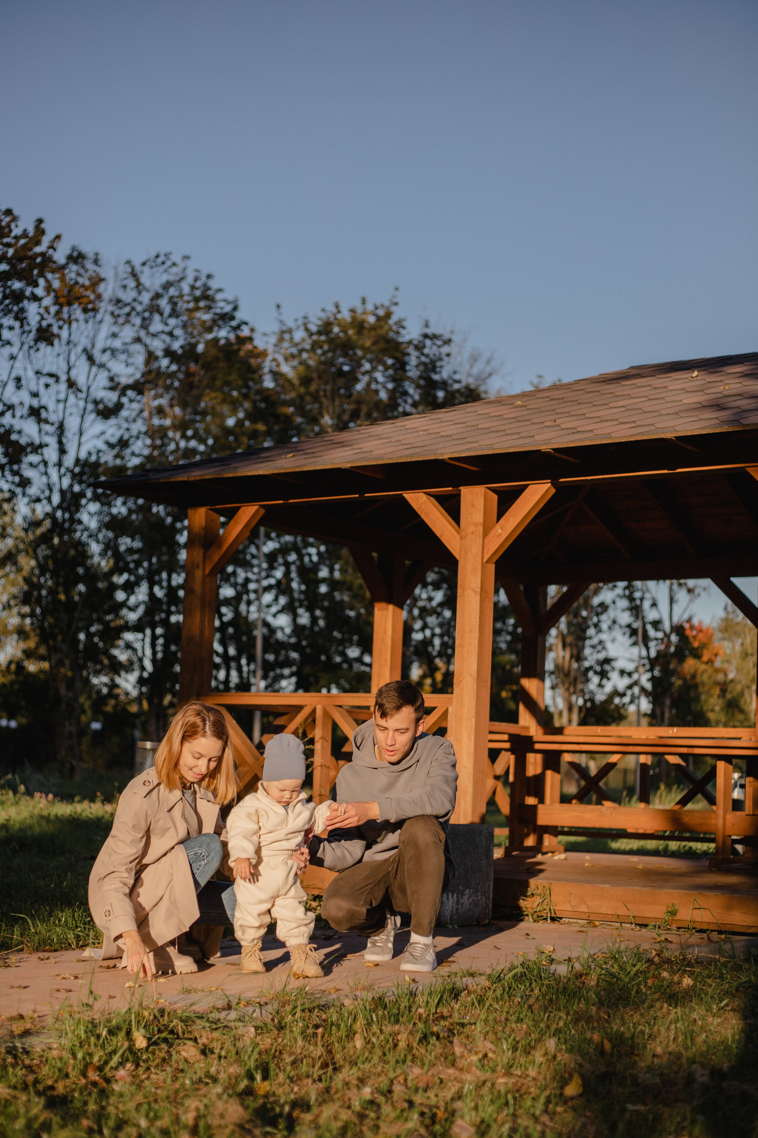 Семейная прогулка в парке