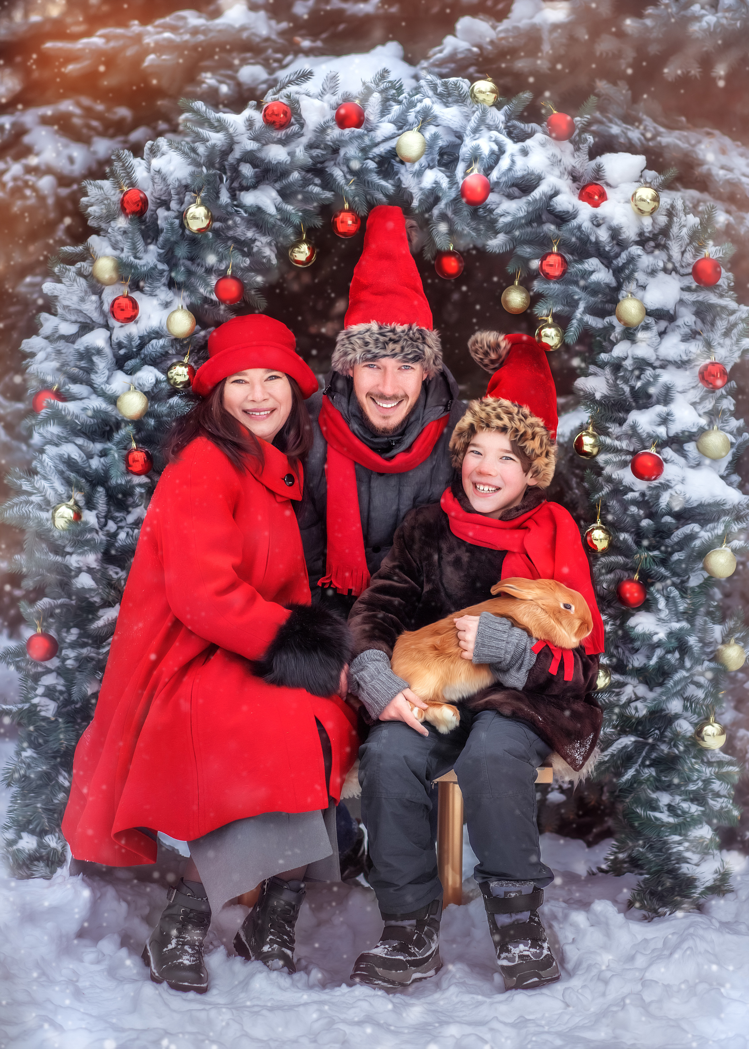 Рождественский Фотопроект «Путешествие в Рождество». Фотограф в Самарской области Елизавета Чагеева