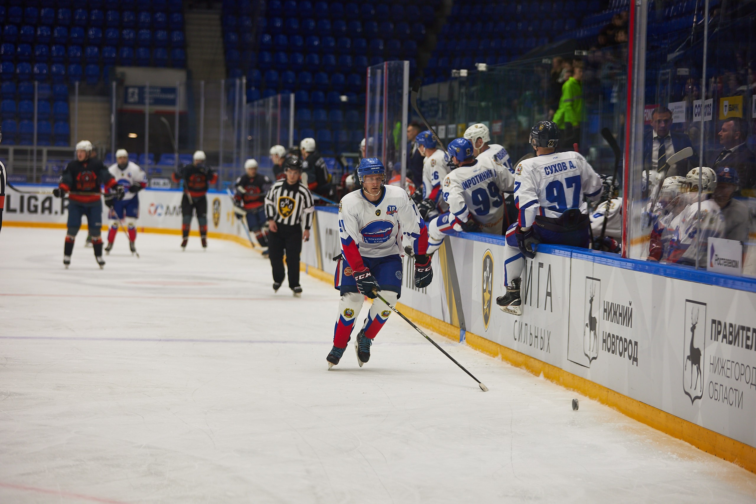 Репортаж. Офицерская хоккейная лига 2025 год. Спортивный фотограф Некрасов Денис