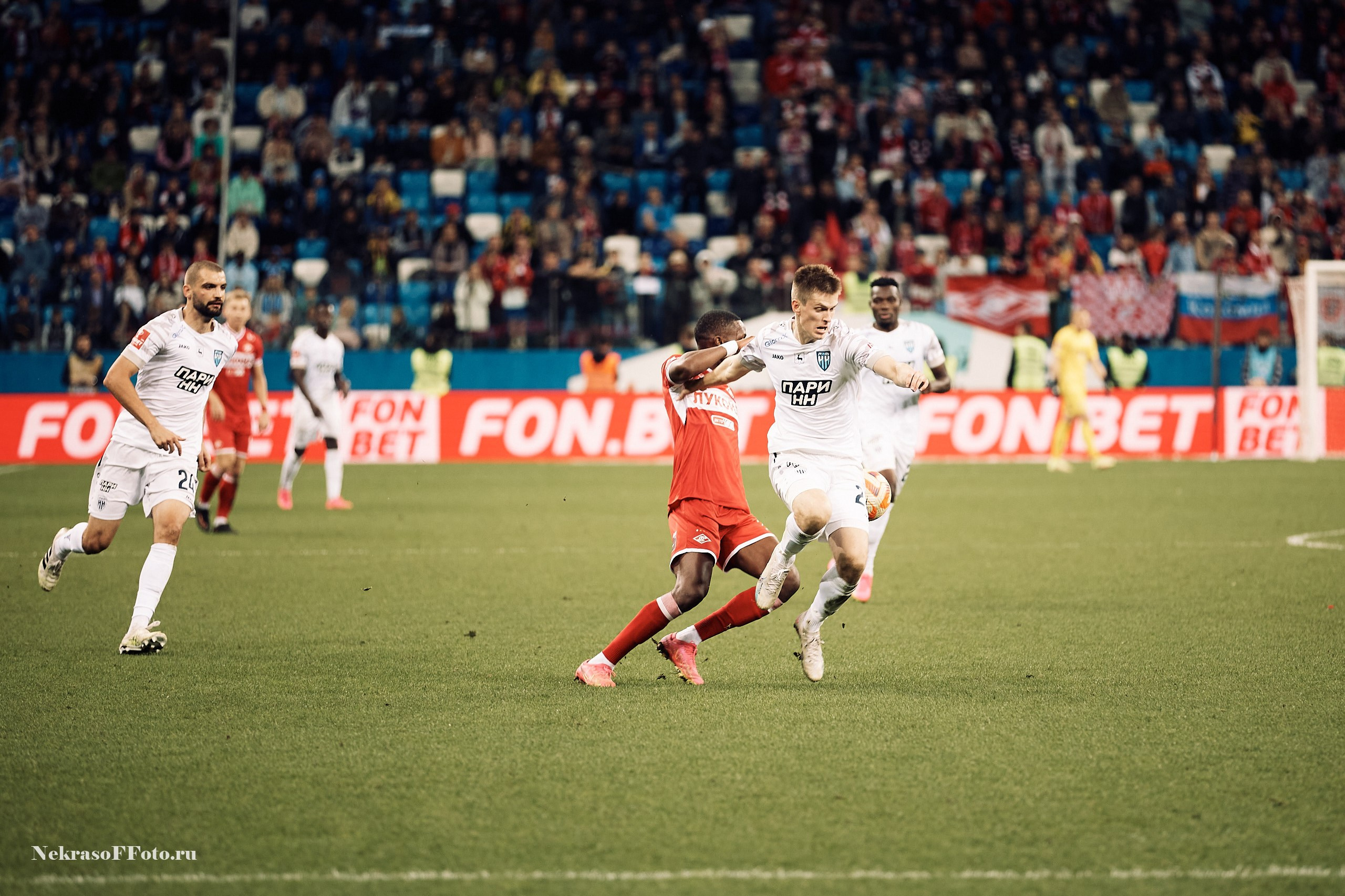 РПЛ ФК Пари НН- ФК Спартак. Спортивный фотограф Некрасов Денис