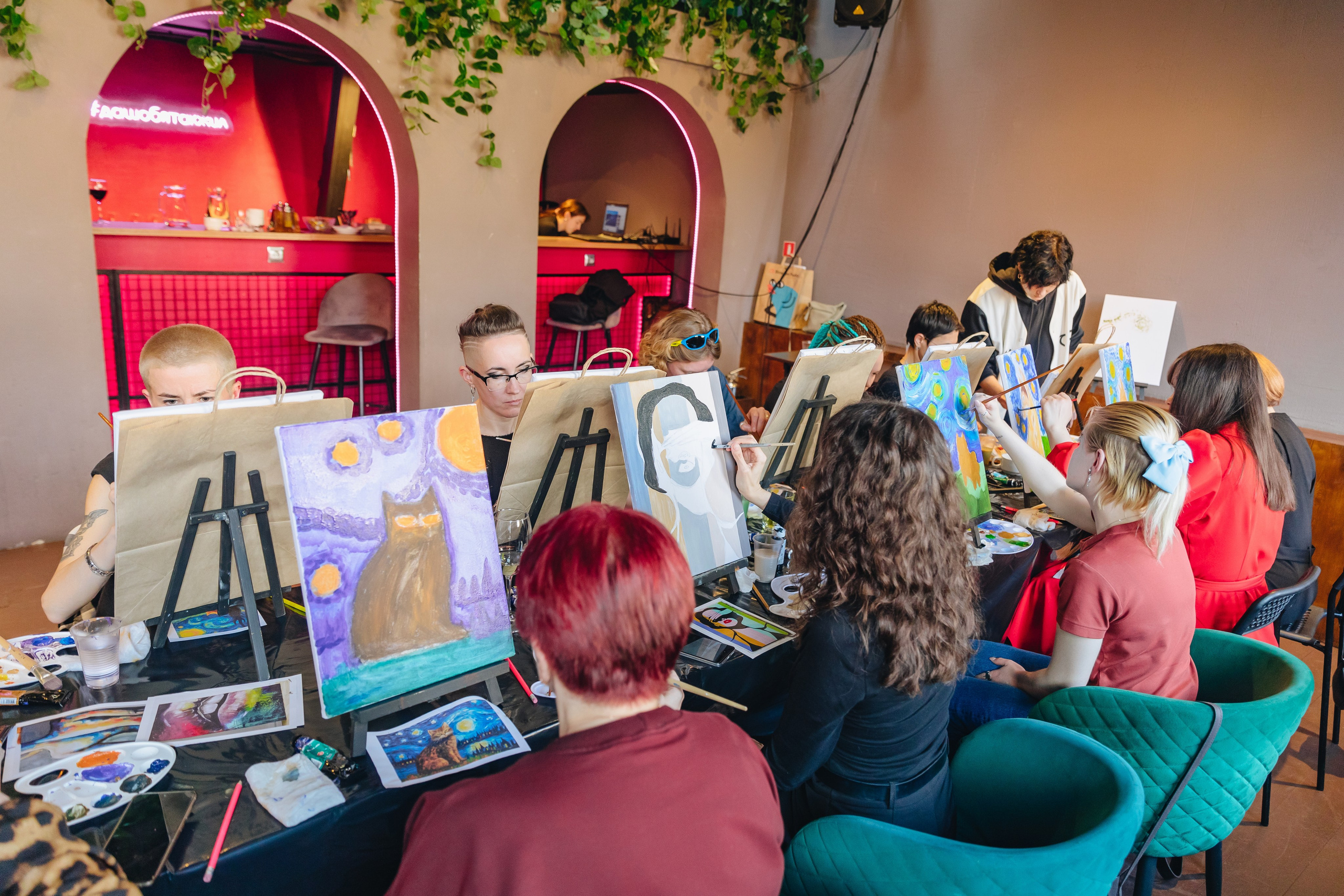 Арт-вечеринка. Семейный фотограф в Санкт-Петербурге Ева Маркова