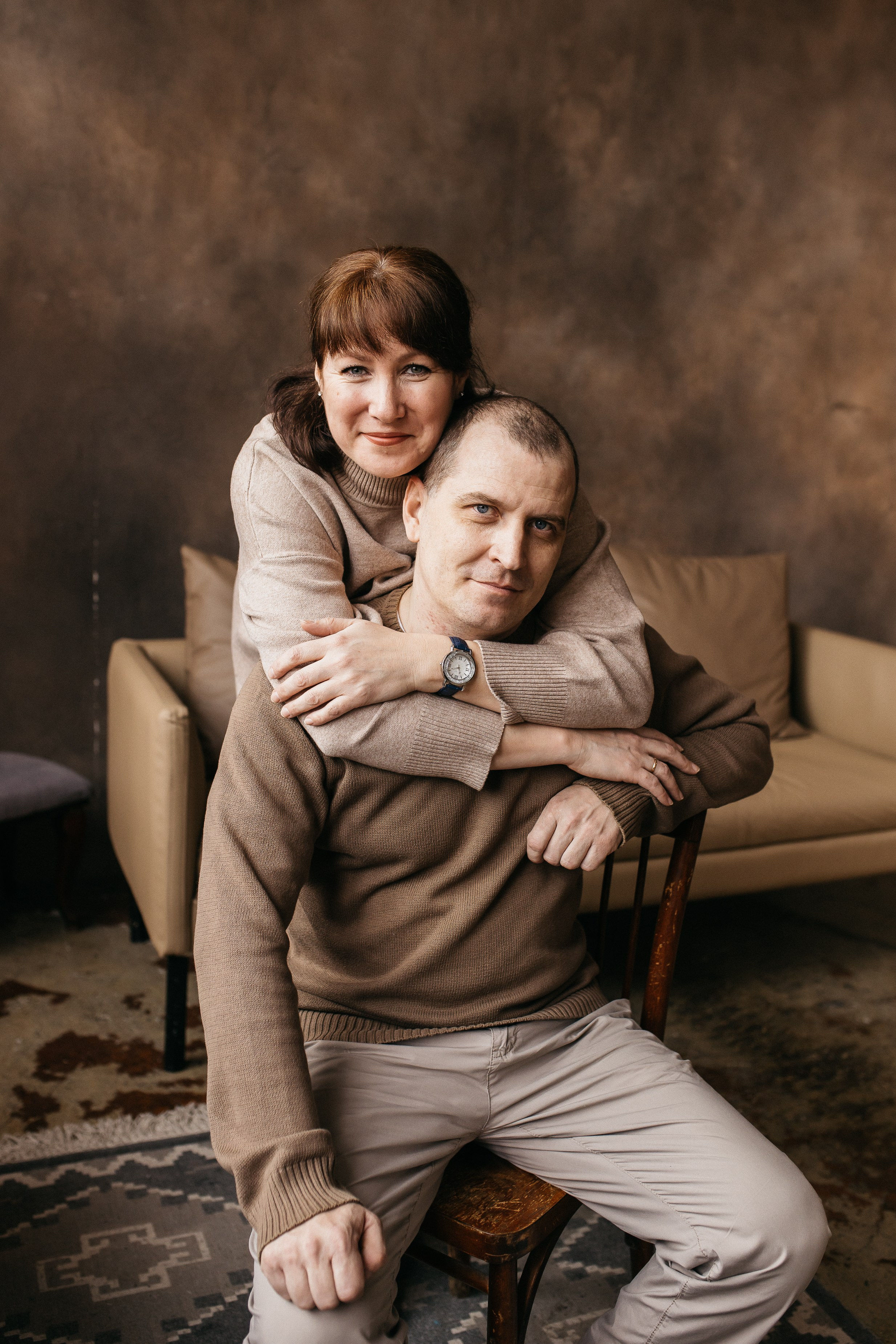 Наталья с большой семьей. Семейный фотограф Трусова Евгения в Екатеринбурге