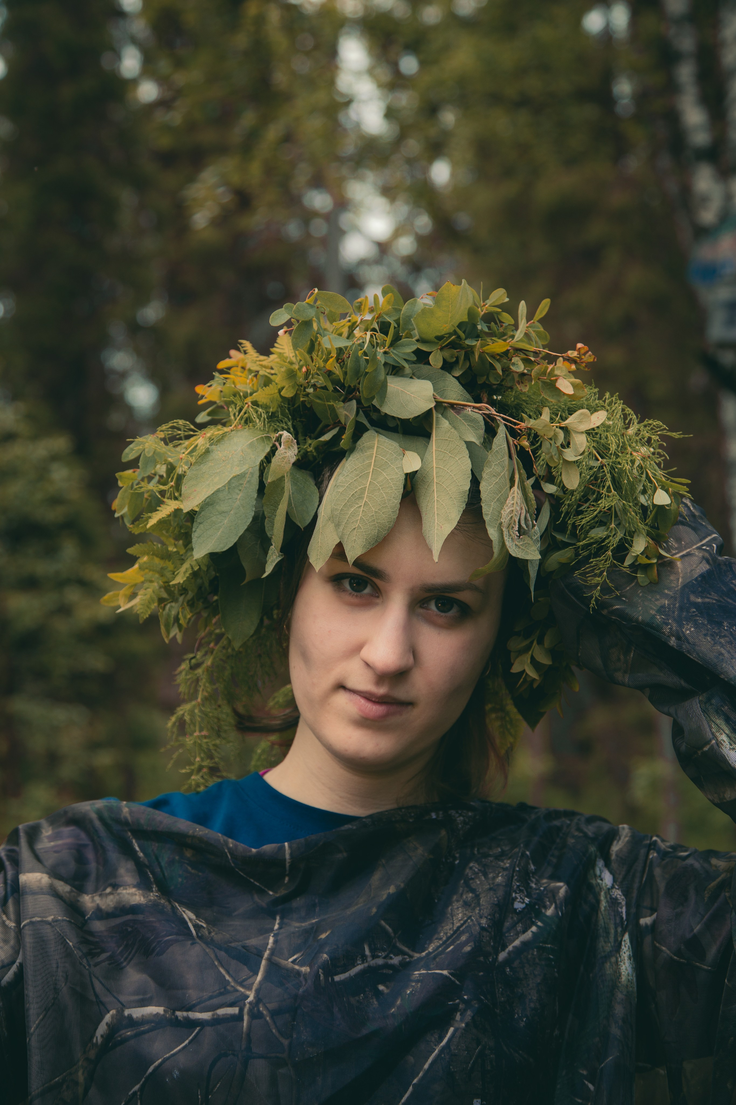 Оля и лес. Dmitriy [KCCC] is a pretty cool photographer