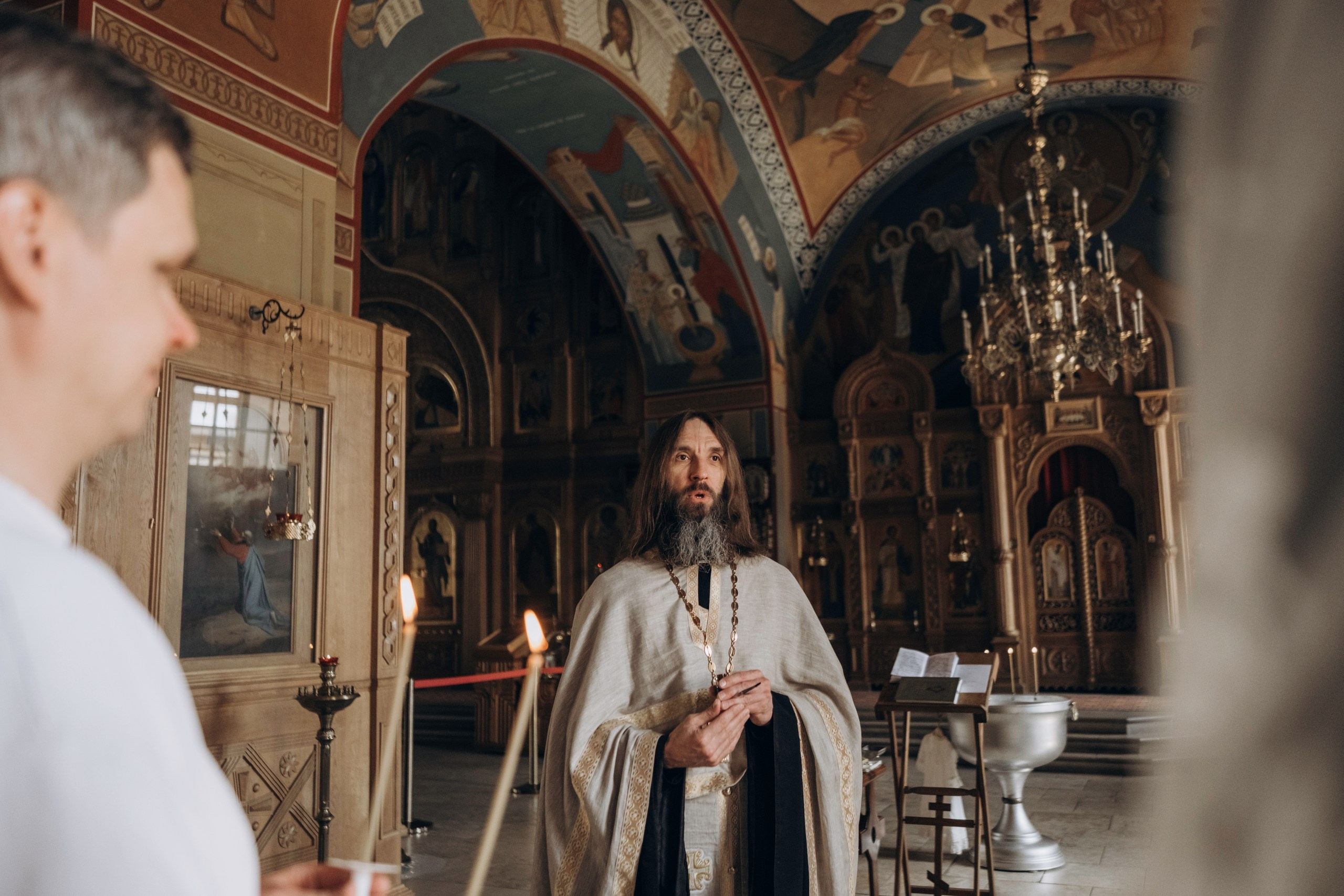 Крещение в храме Николая Чудотворца. Фотограф Светлана Мерзлякова
