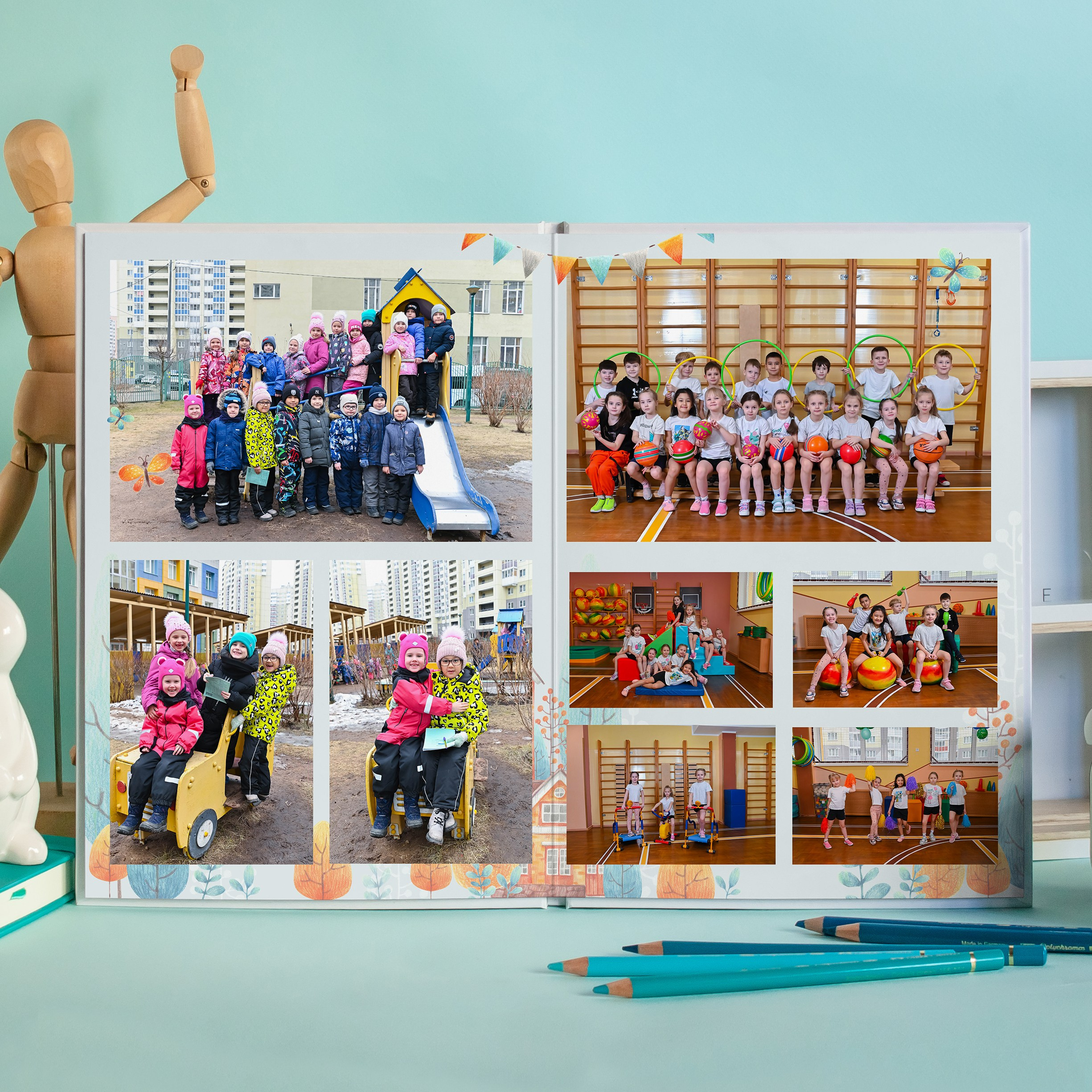 Дизайны для детского сада. Выпускные альбомы для детских садов Санкт-Петербург