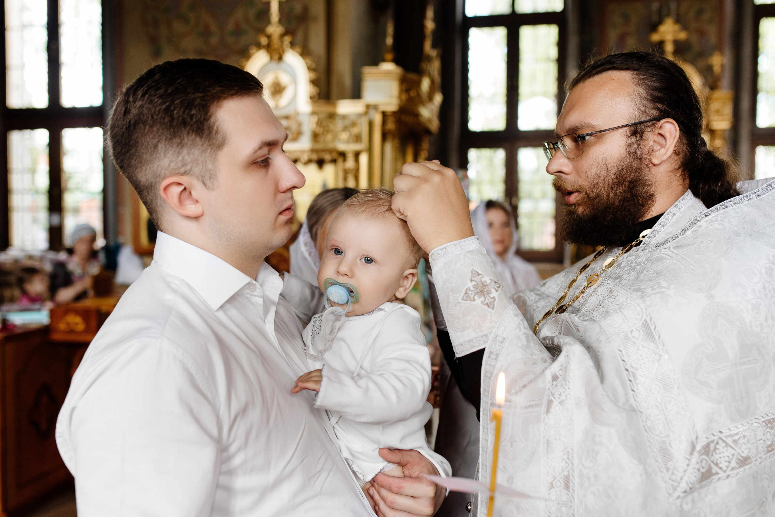 Крещение Луки. Свадебный и семейный фотограф Екатерина Иванова
