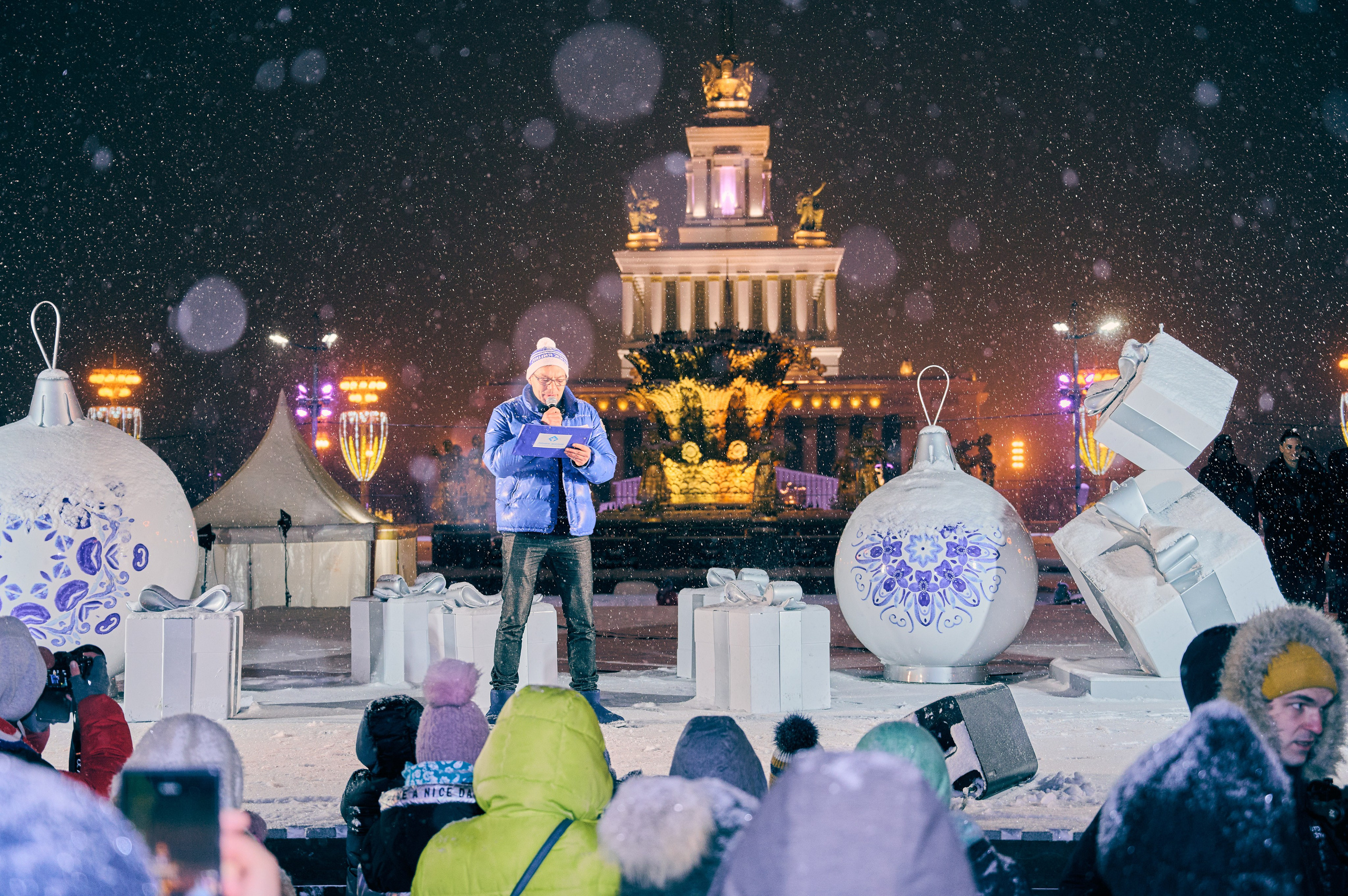 Линия жизни и Дед Мороз на ВДНХ. Никита Хохловский фото и видео продакшн