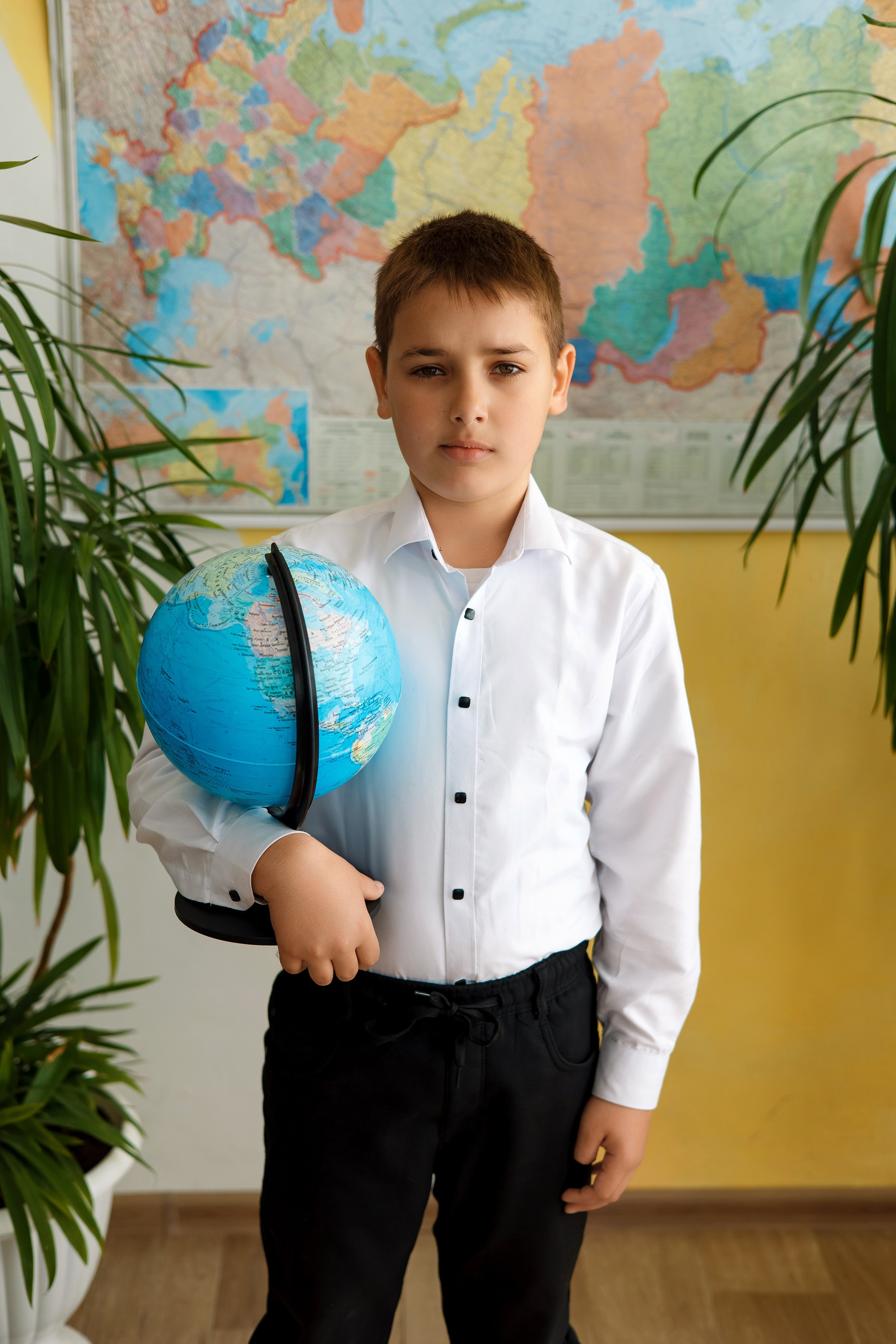 4 класс с. Барабаш. Фотограф Любовь Корниенко, Примоский край