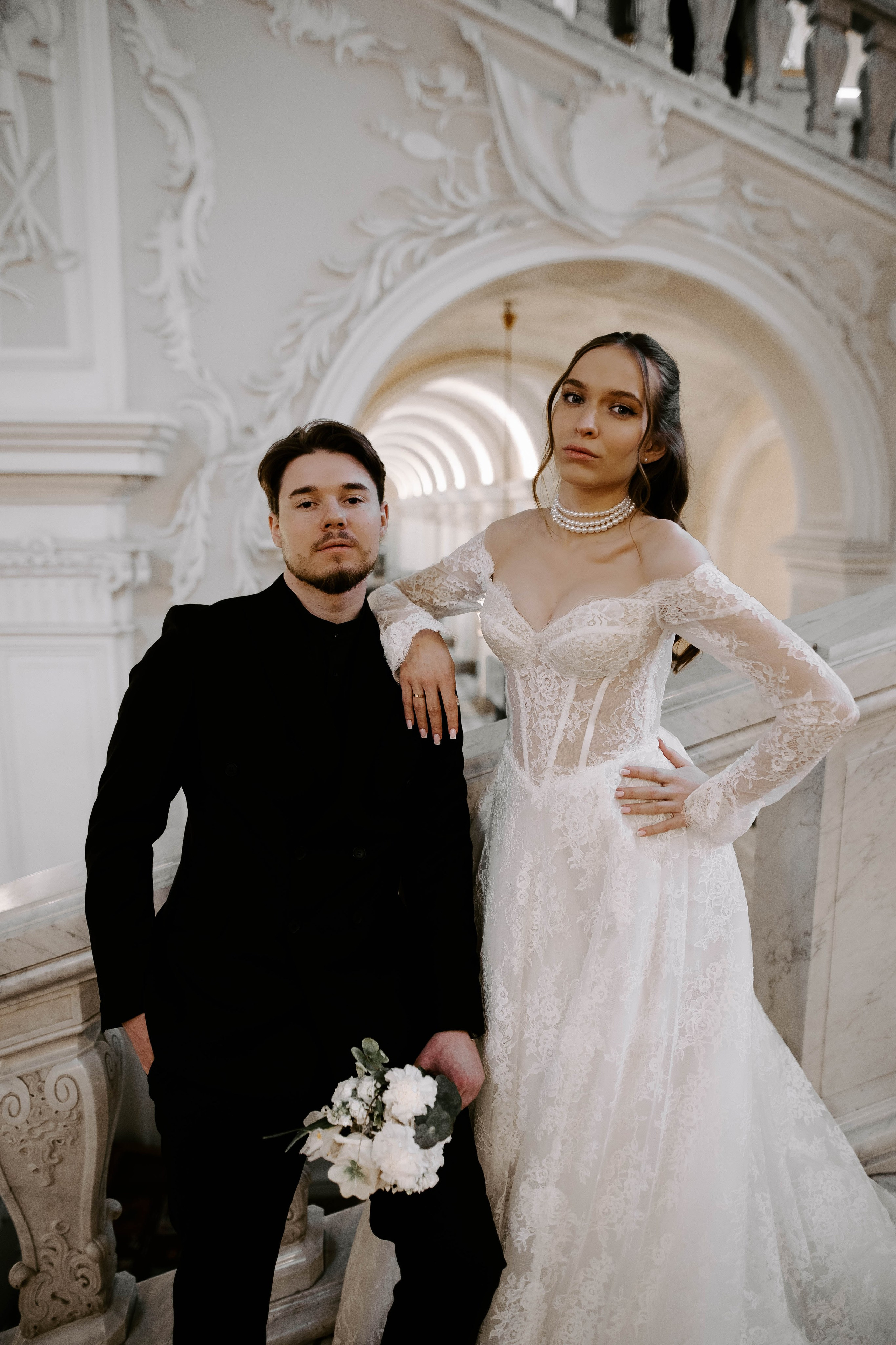 Ольга и Глеб / Эрмитаж. Фотограф Veronika Potaseva