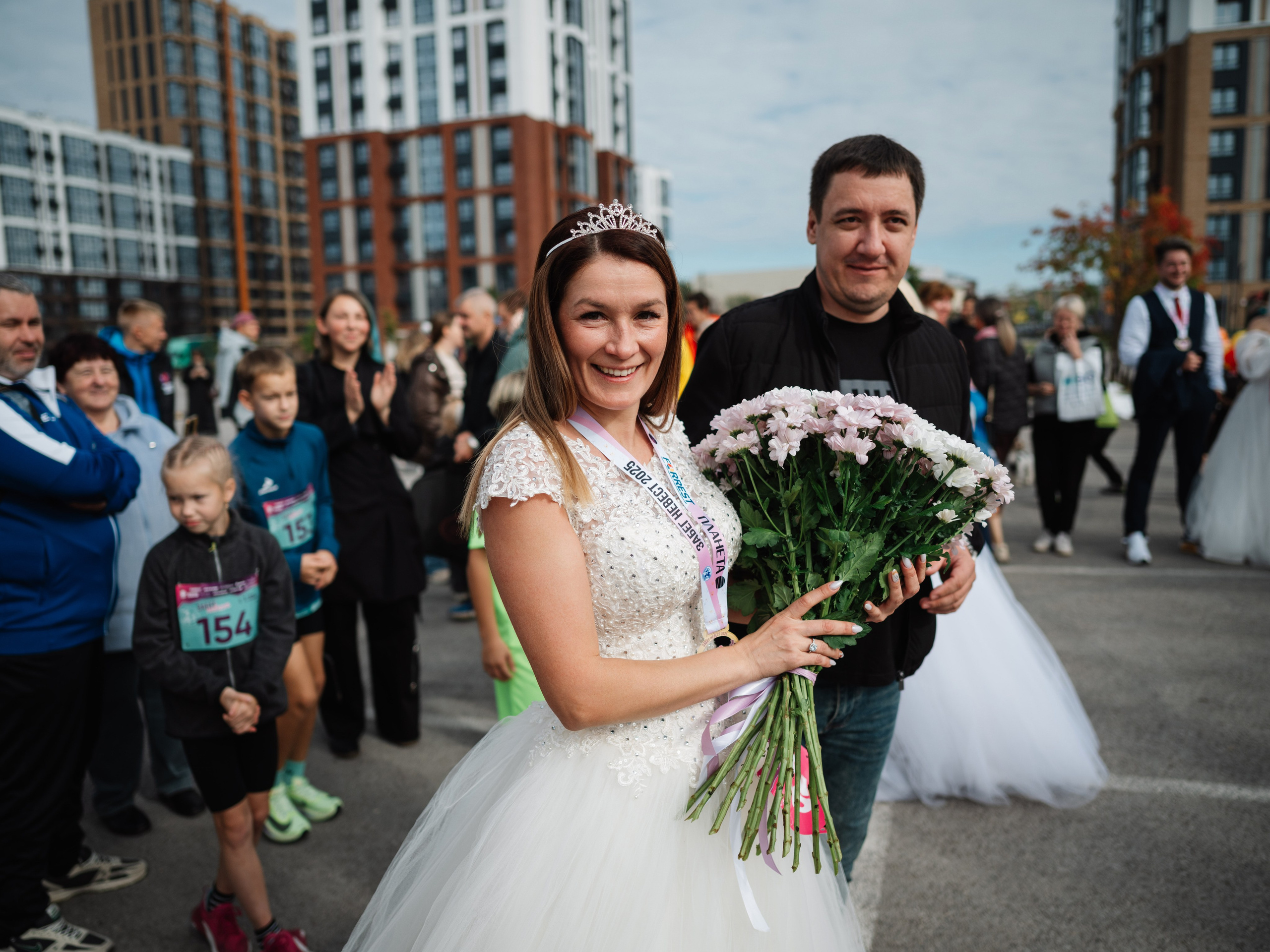 Забег невест. Фотограф Алексей Шрайбик