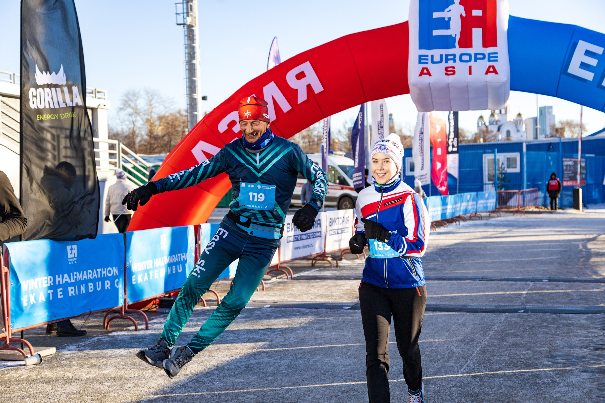 Европа-Азия | Зимний полумарафон. Репортажный фотограф Екатеринбург | Яркий, качественный репортаж | Концерты, клубы, репортаж, праздники, корпоративы