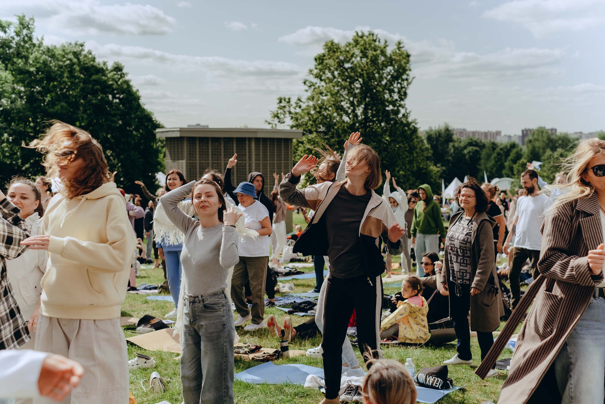 XI Международный день Йоги в Москве. Фотограф Аннё| Москва