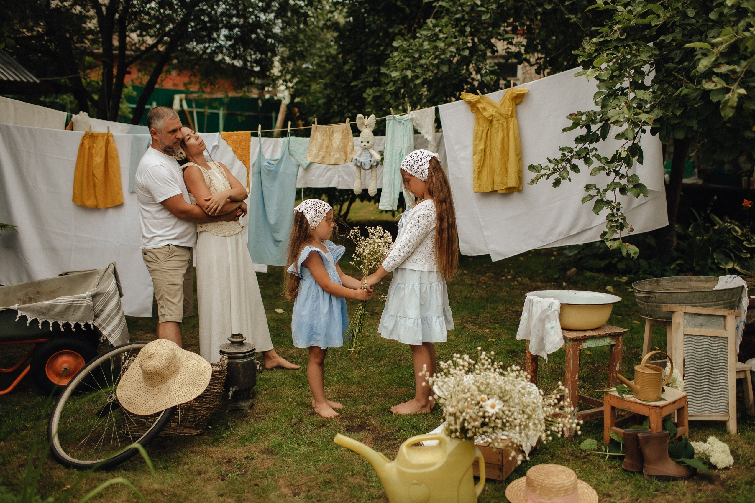 Екатерина, Максим, Вика и Полина. Семейный фотограф в Москве и Московской области Лазутина Валентина